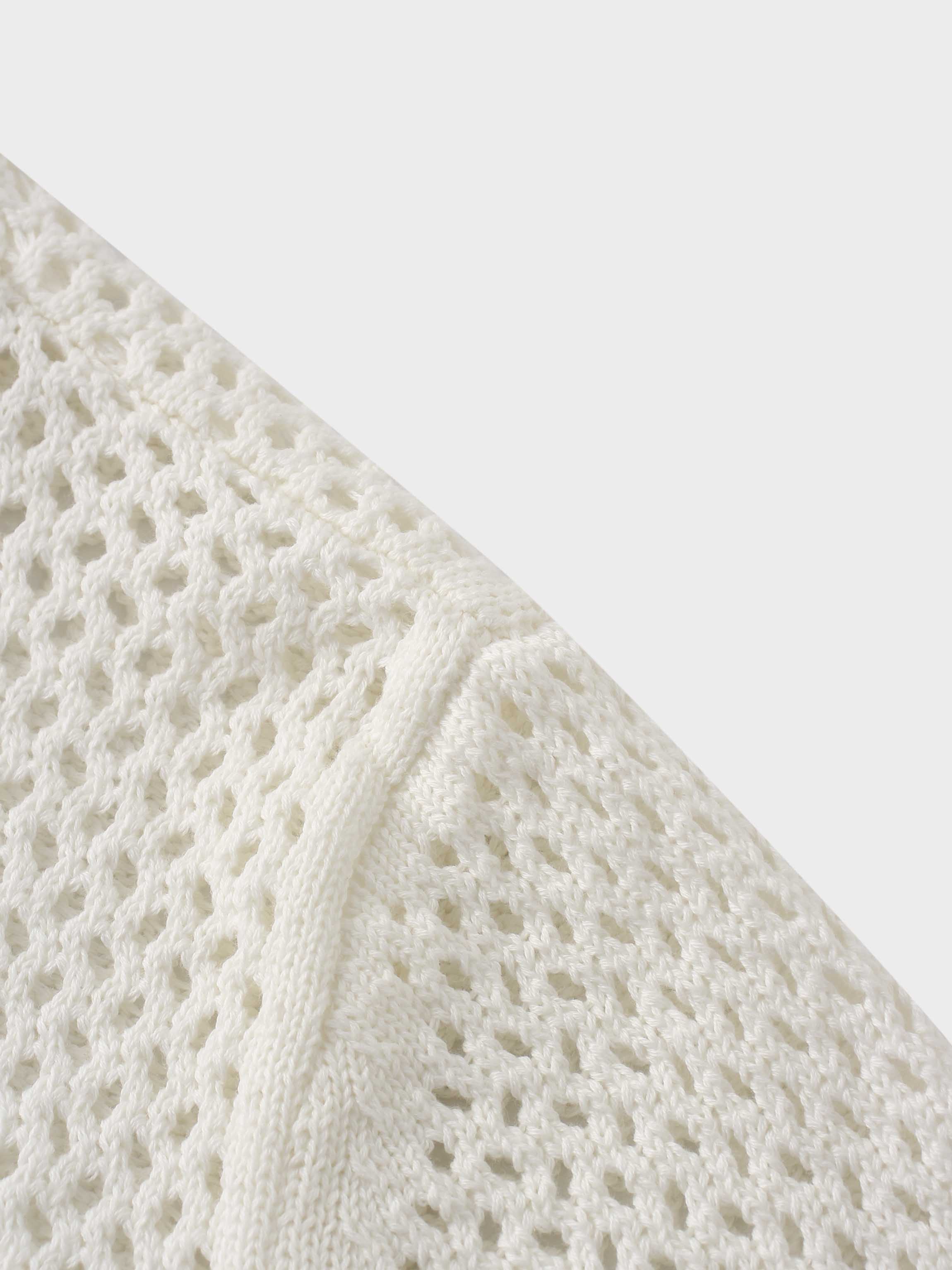 Embroidered Crochet Floral Sweater-Pink Floral