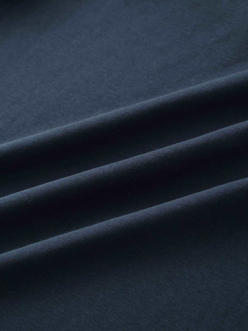 Basic High V Tee Long Sleeve-Deep Navy