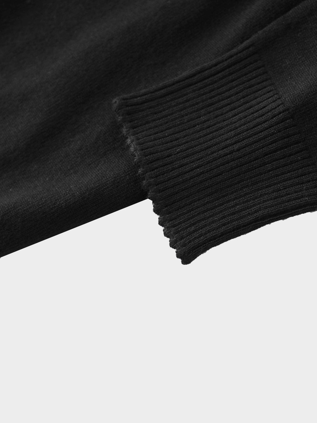 Embellished Cluster Crop Cardigan-Black