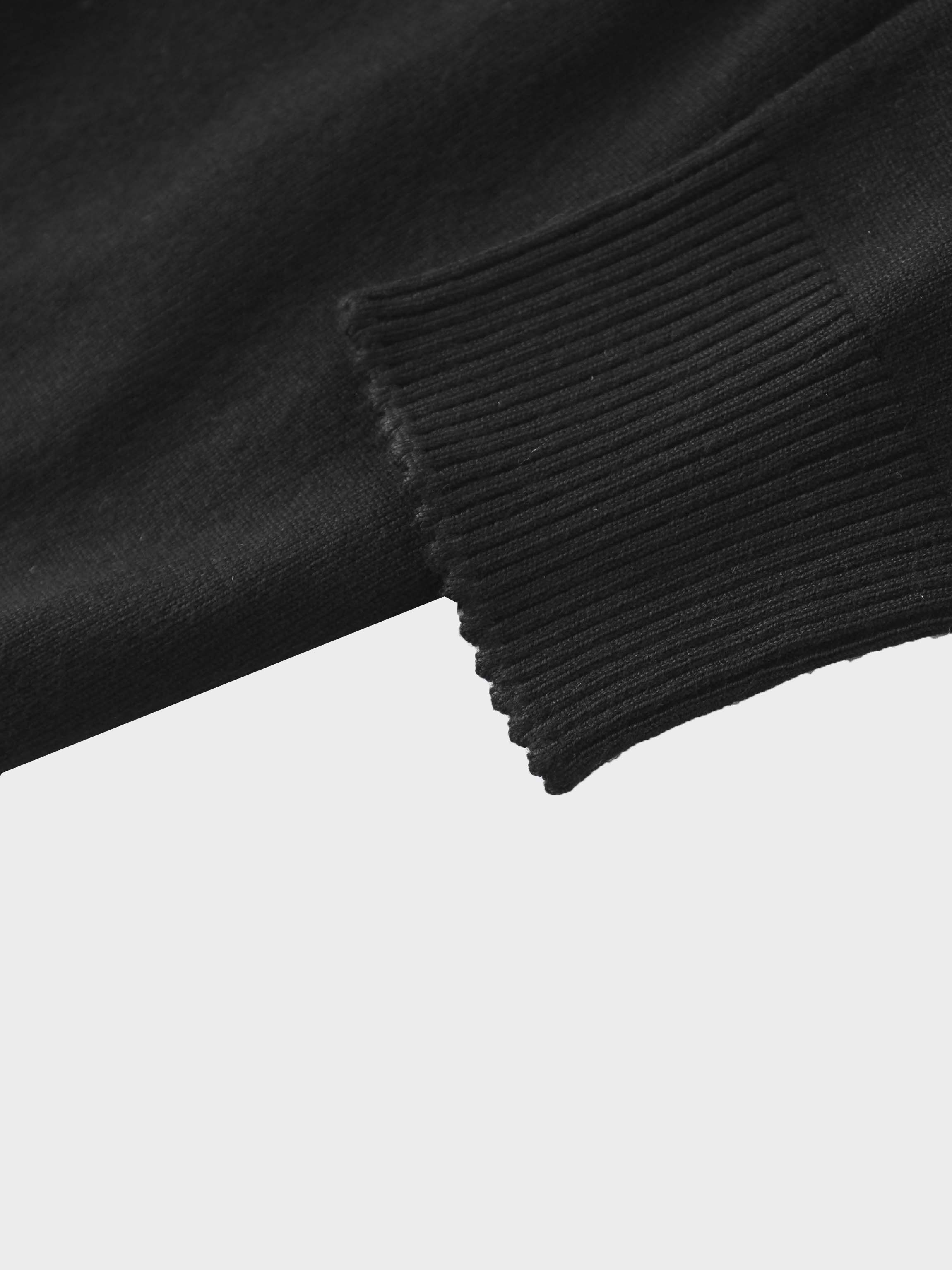 Embellished Cluster Crop Cardigan-Black