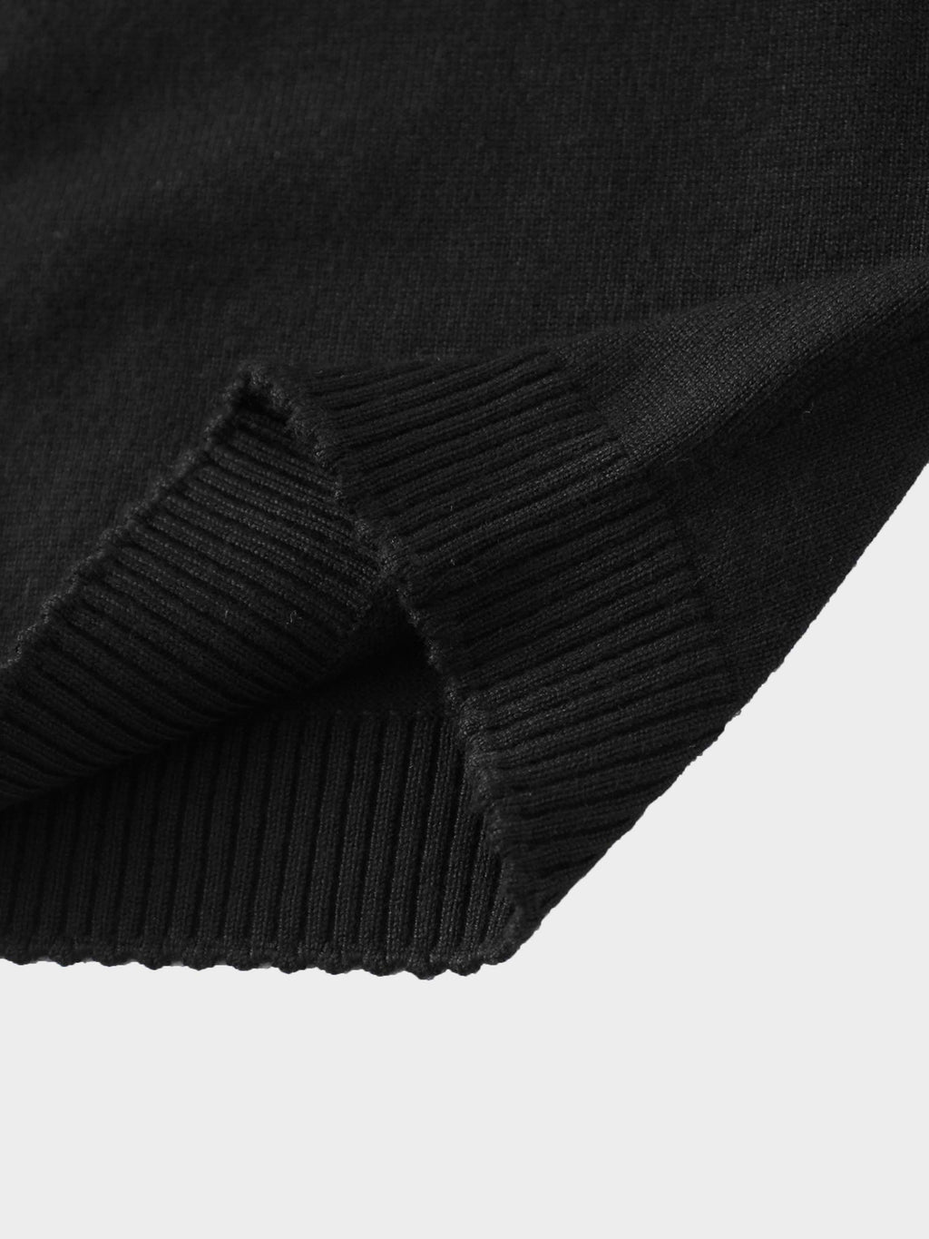 Embellished Cluster Crop Cardigan-Black