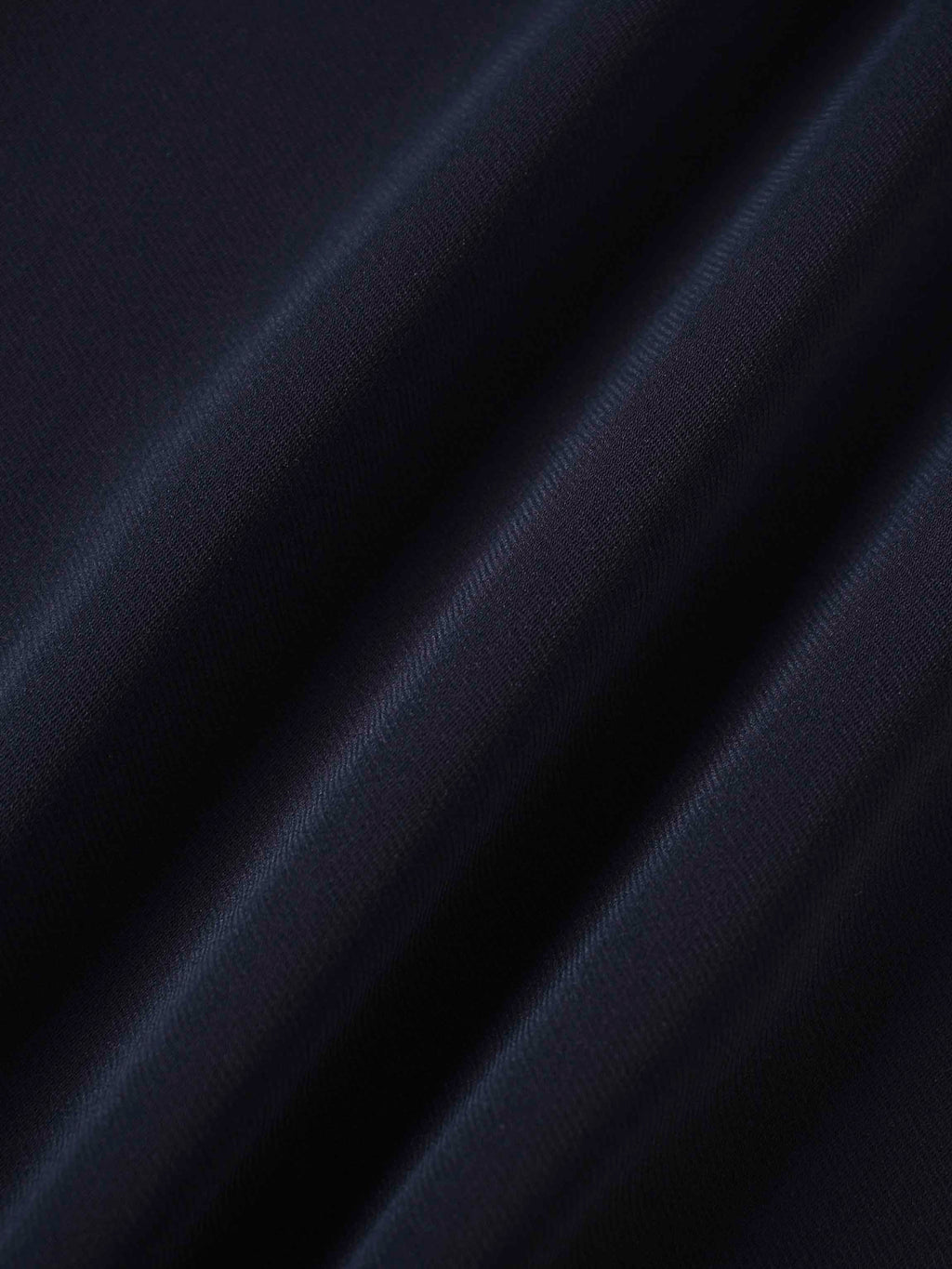 Side Pleat A-Line Short Skirt-Navy