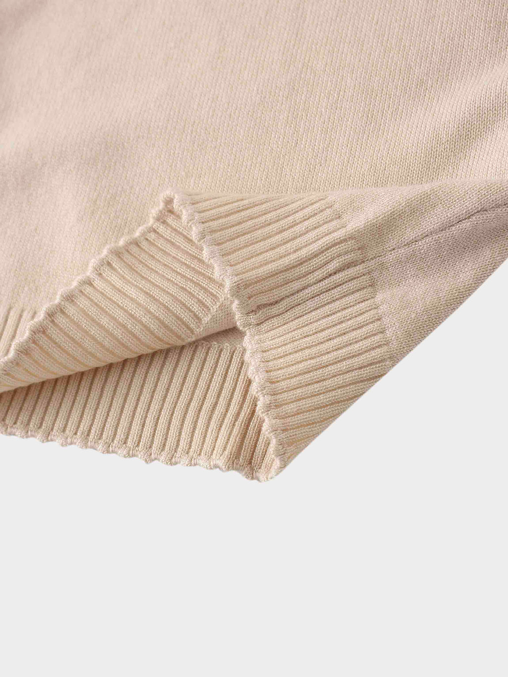 Embellished Cluster Crop Cardigan-Vanilla