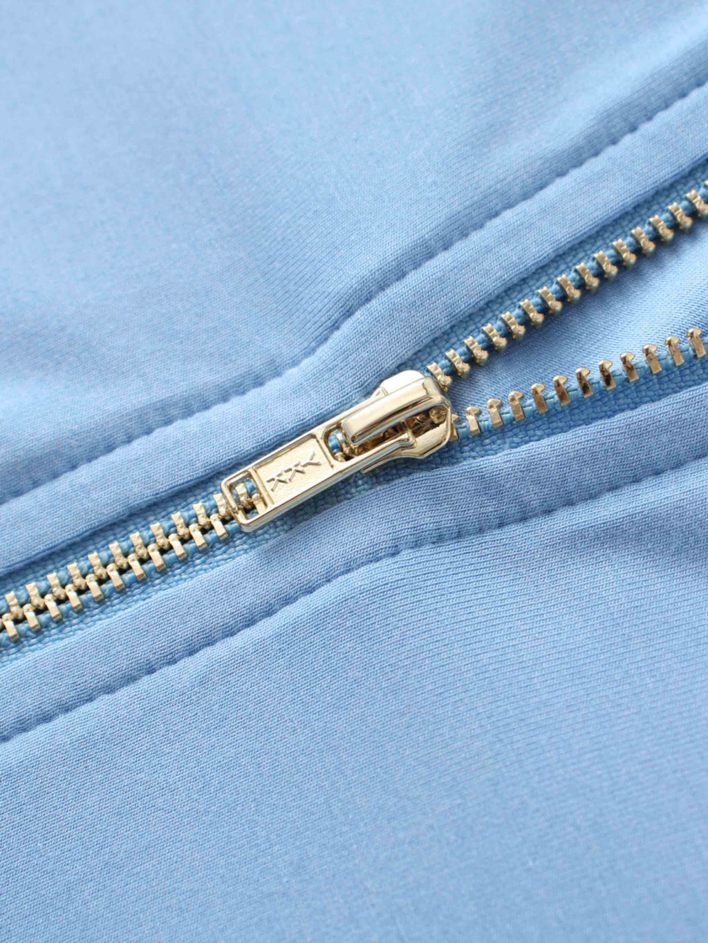 ZIP UP HOODIE-SKY BLUE