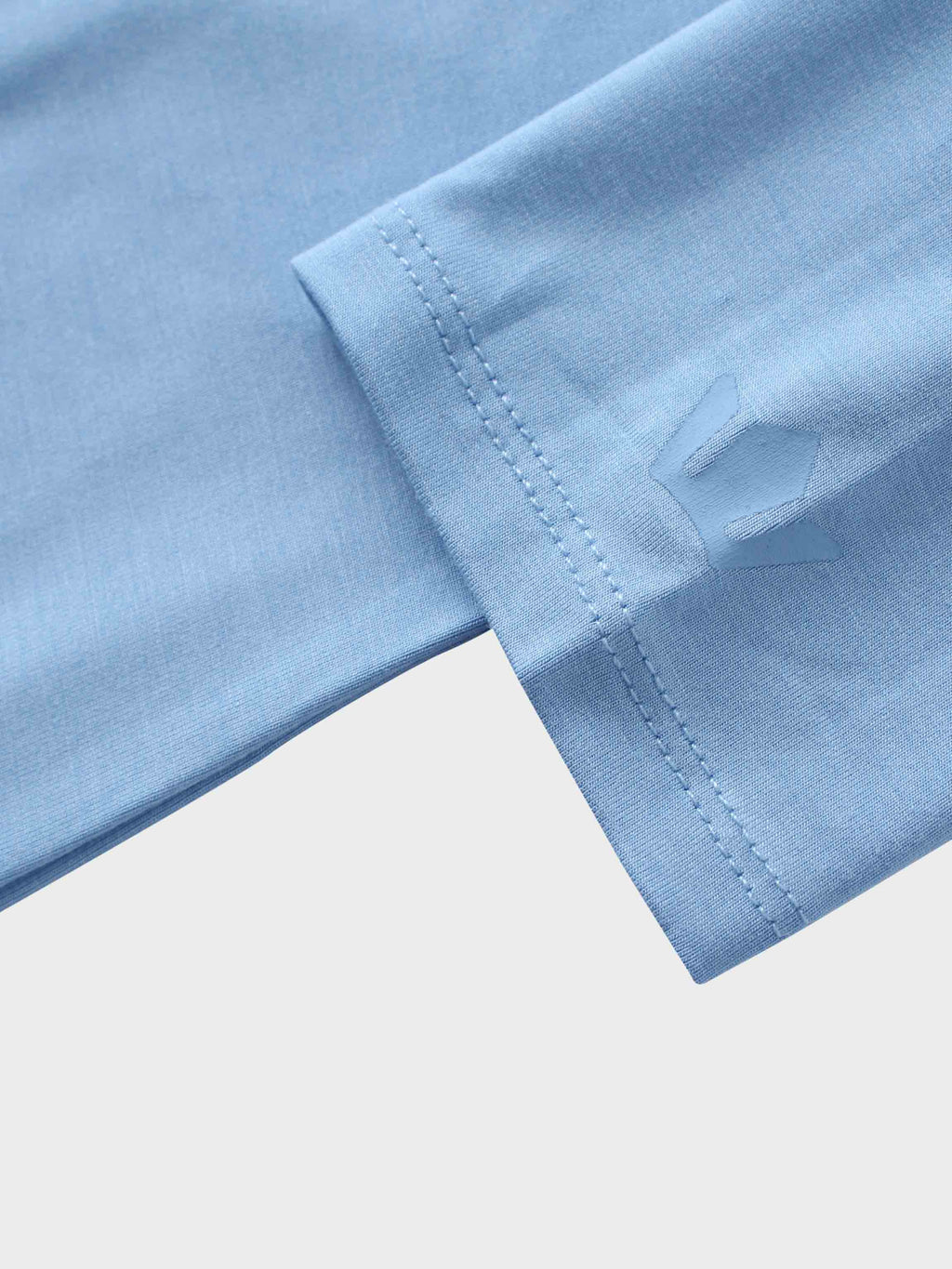 ZIP UP HOODIE-SKY BLUE