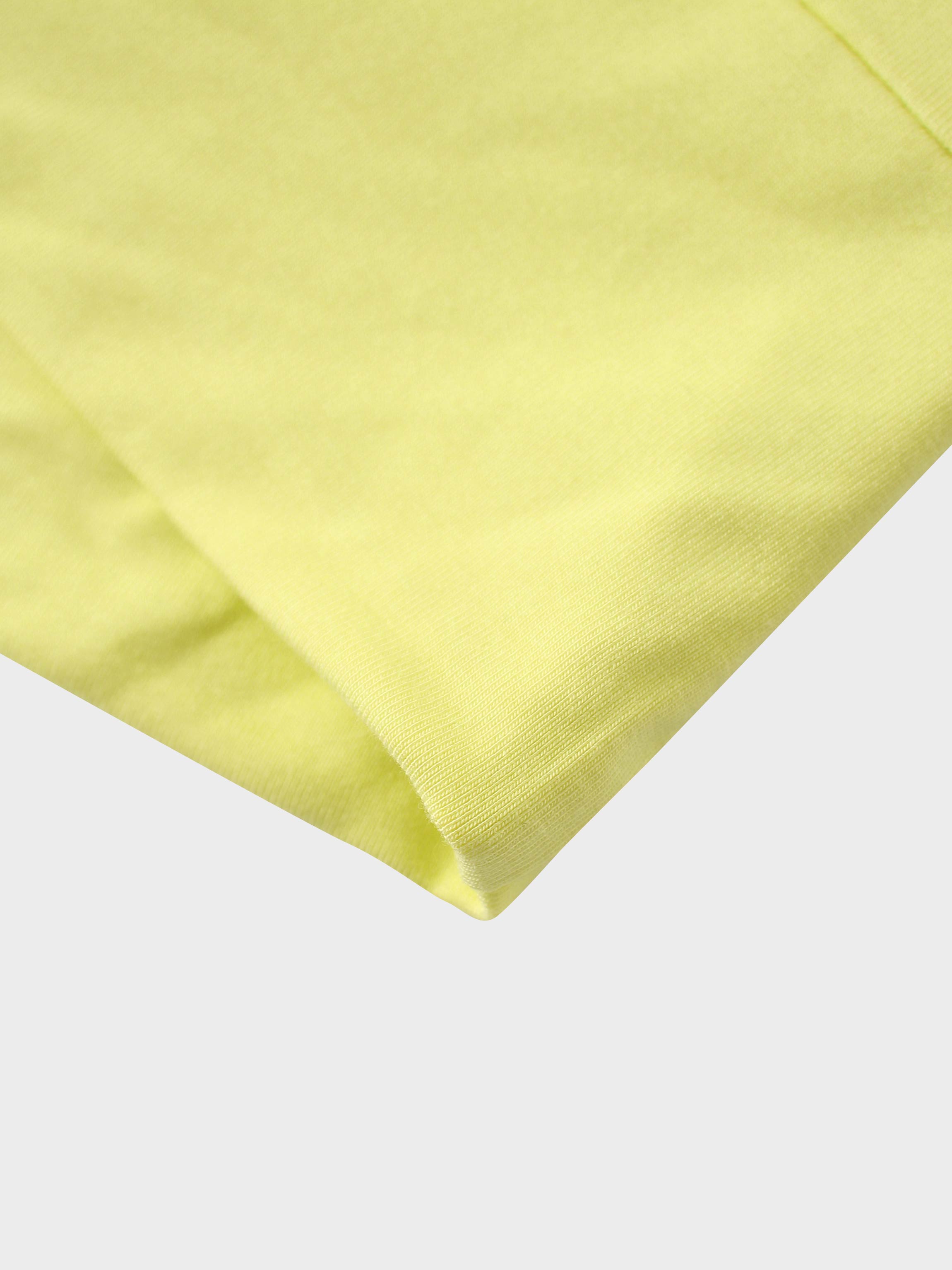 ZIP UP HOODIE-YELLOW