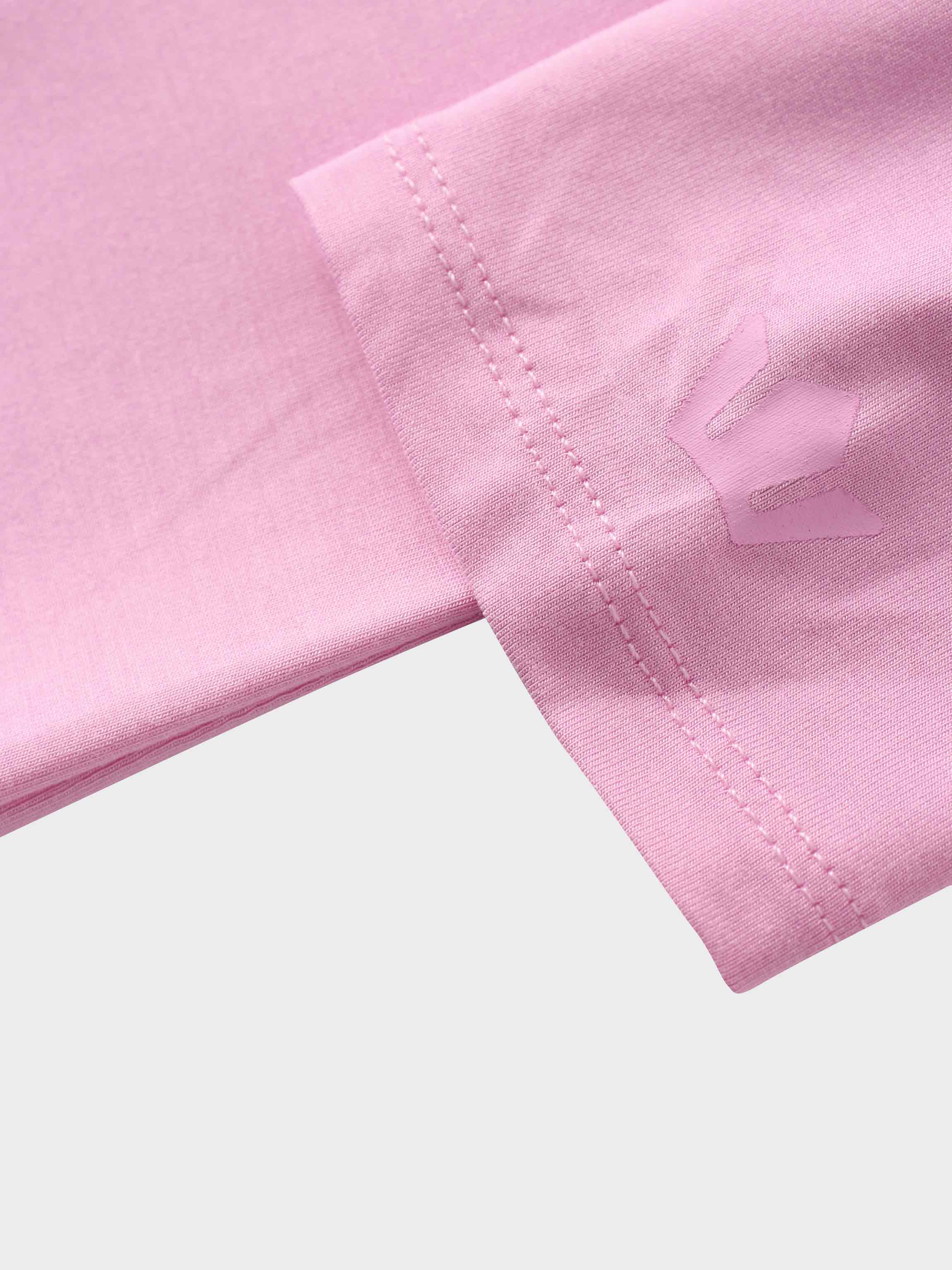 ZIP UP HOODIE-BUBBLEGUM PINK