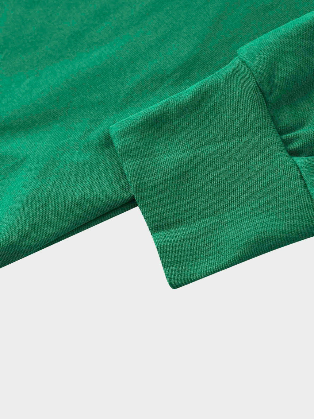 Wide Stripe Bomber Tee-Kelley Green/White