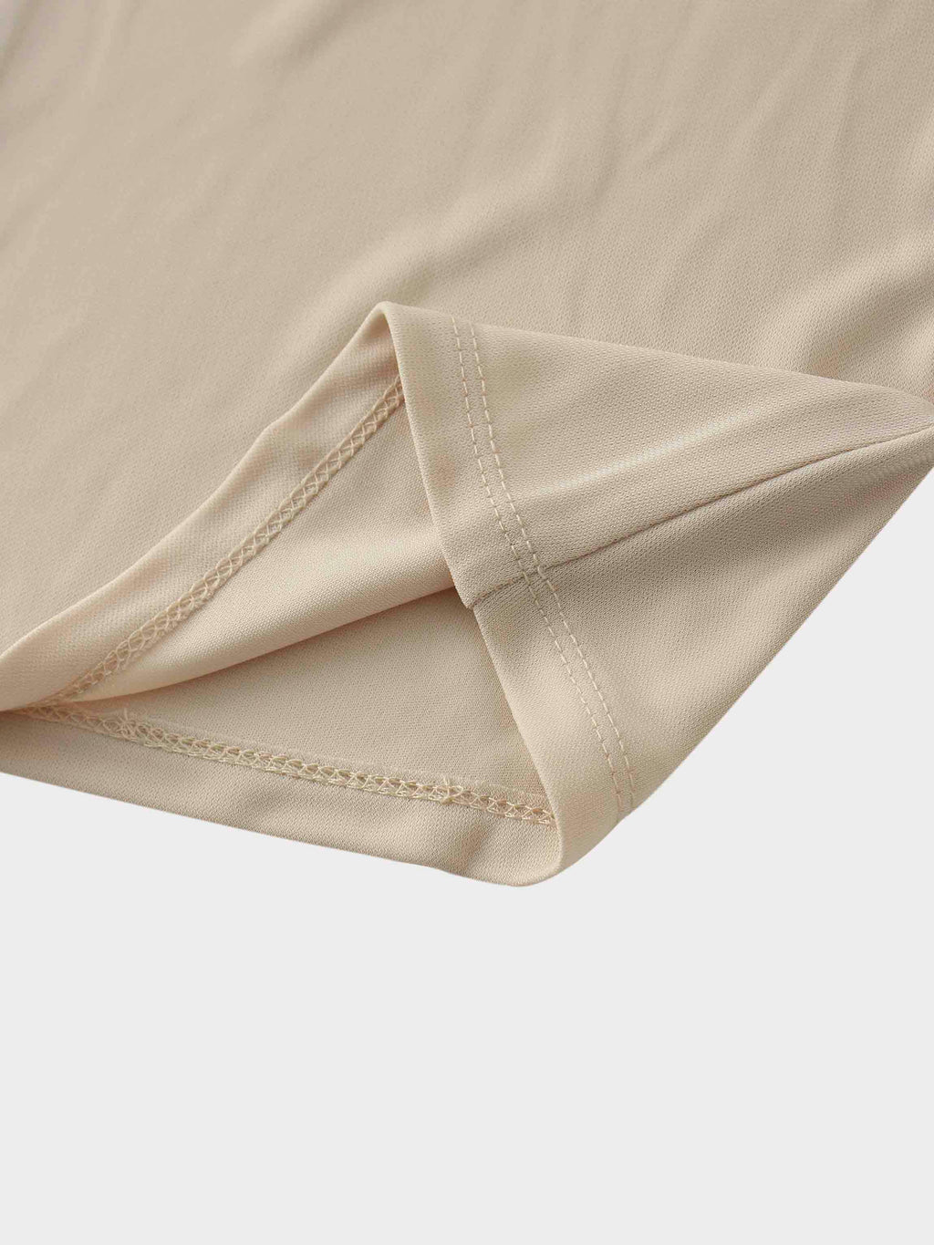 Princess Stitched High V top-Cream