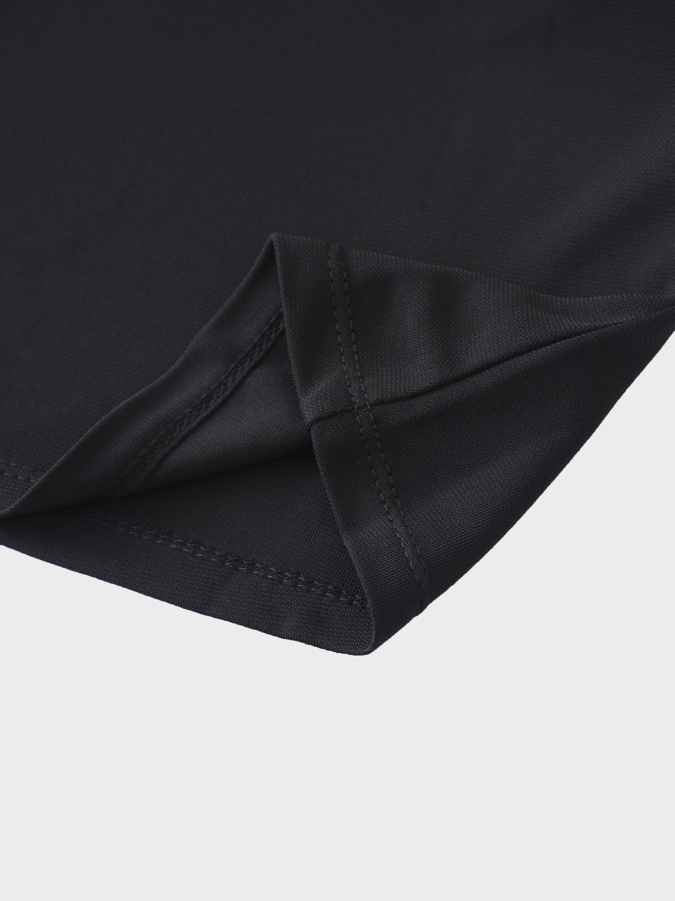 Princess Stitched High V top-Black