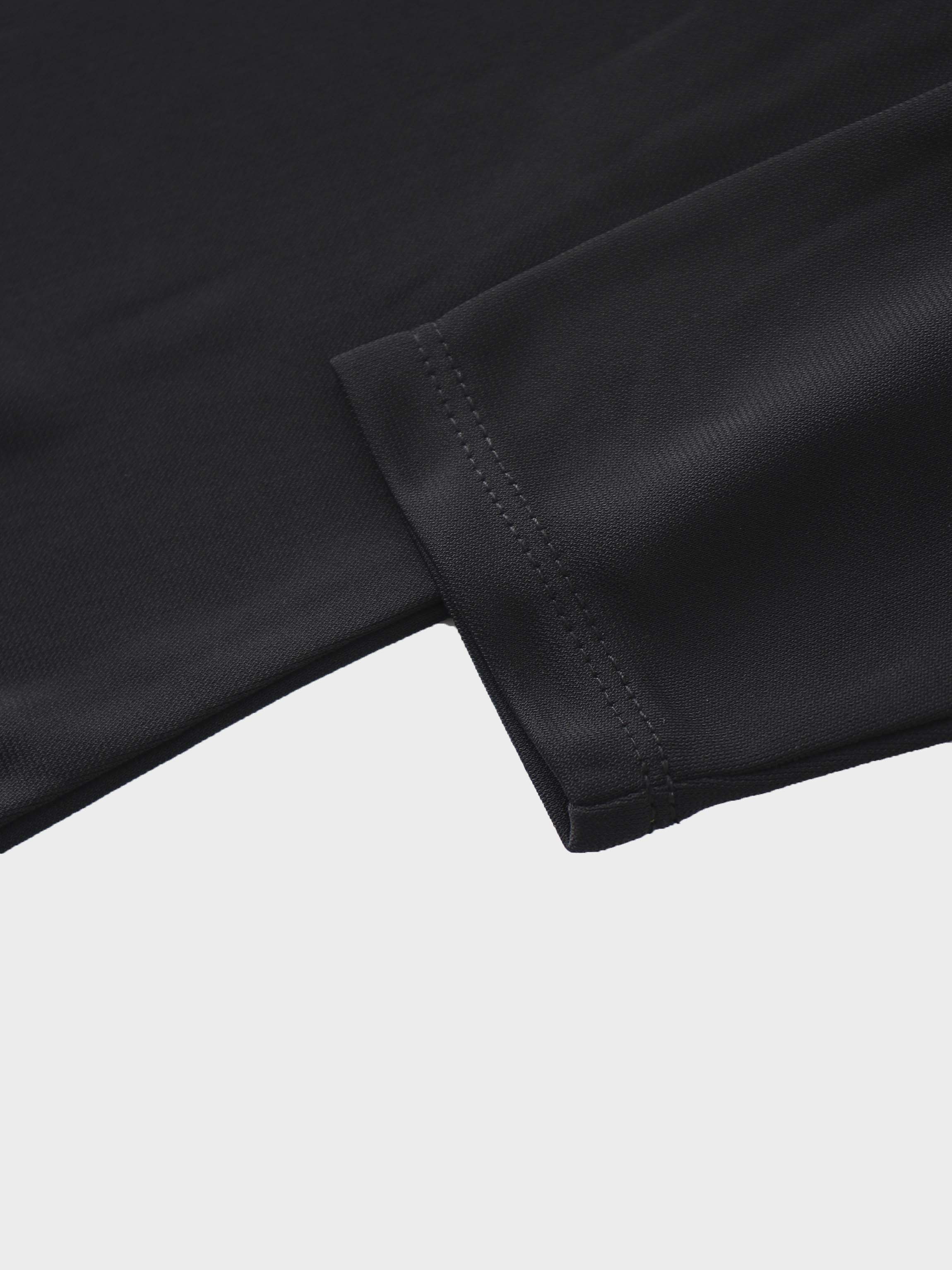 Princess Stitched High V top-Black