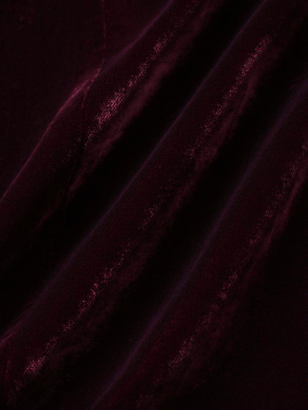 Embellished Velvet Blazer-Burgundy