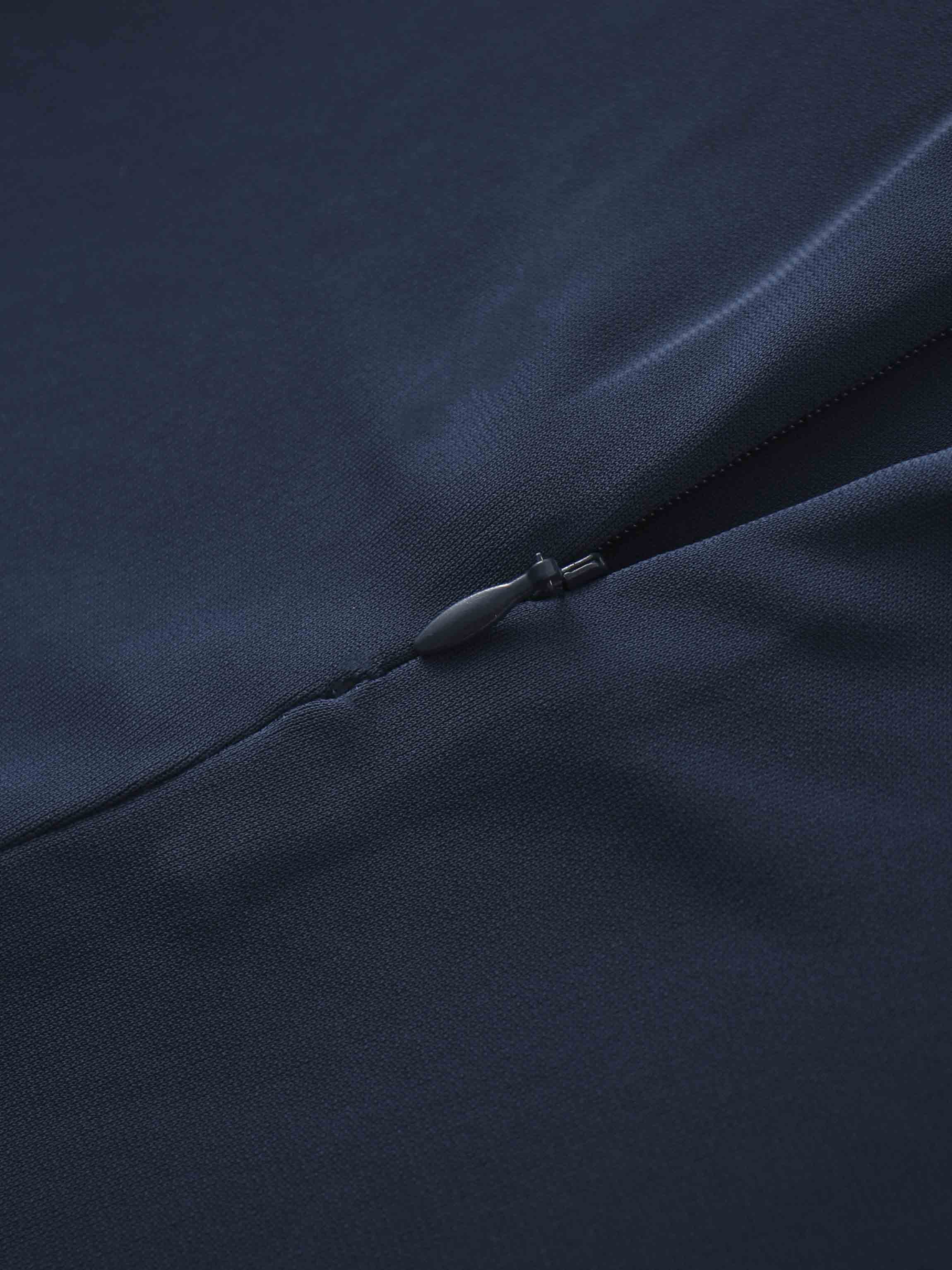 Princess Stitched High V top-Navy