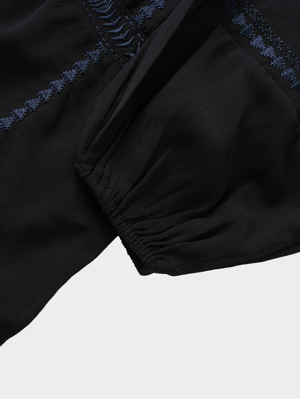 Tiered Dress-Black/Navy