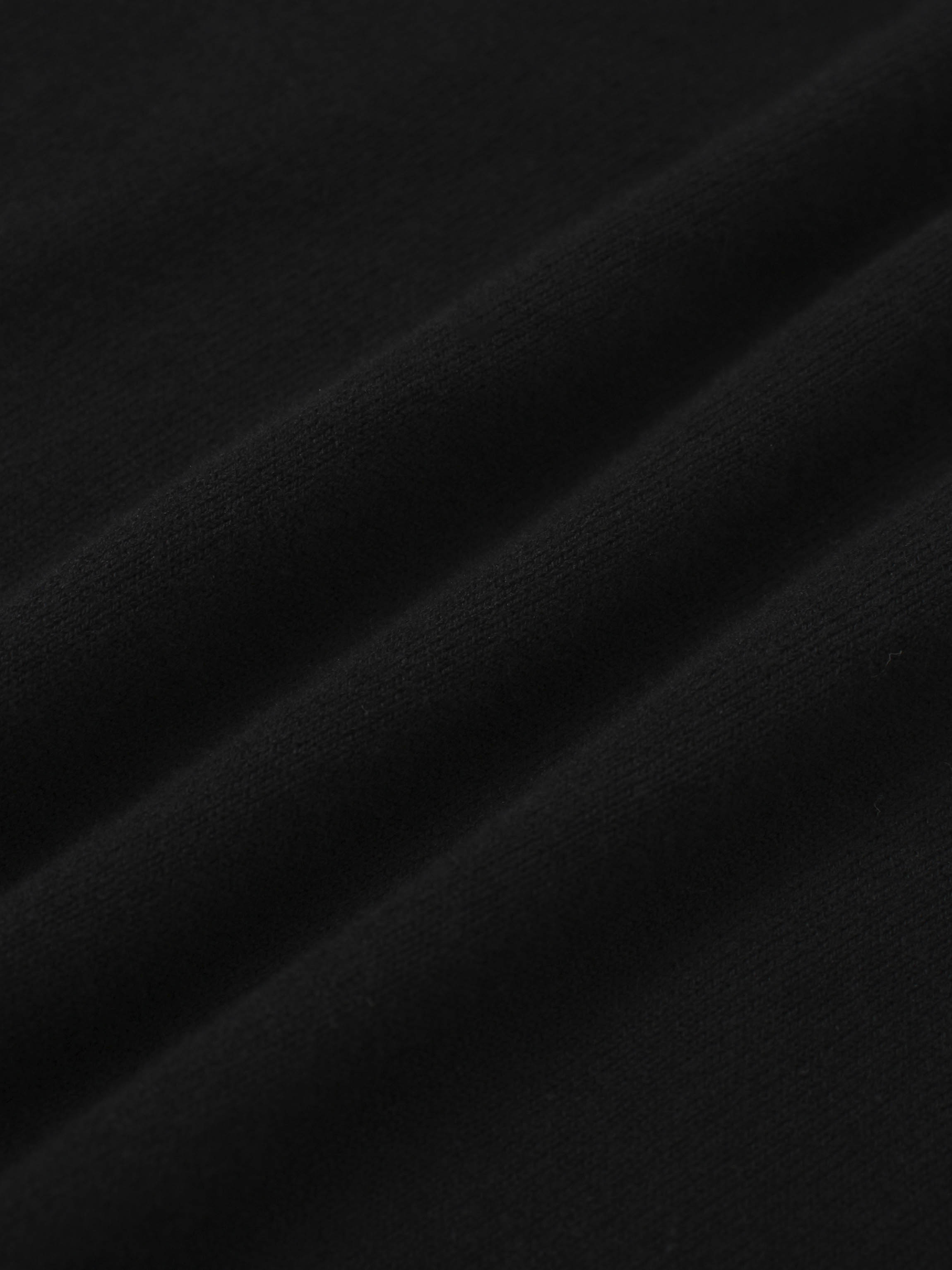 Printed Sweater-Black with Cream Diamond Design