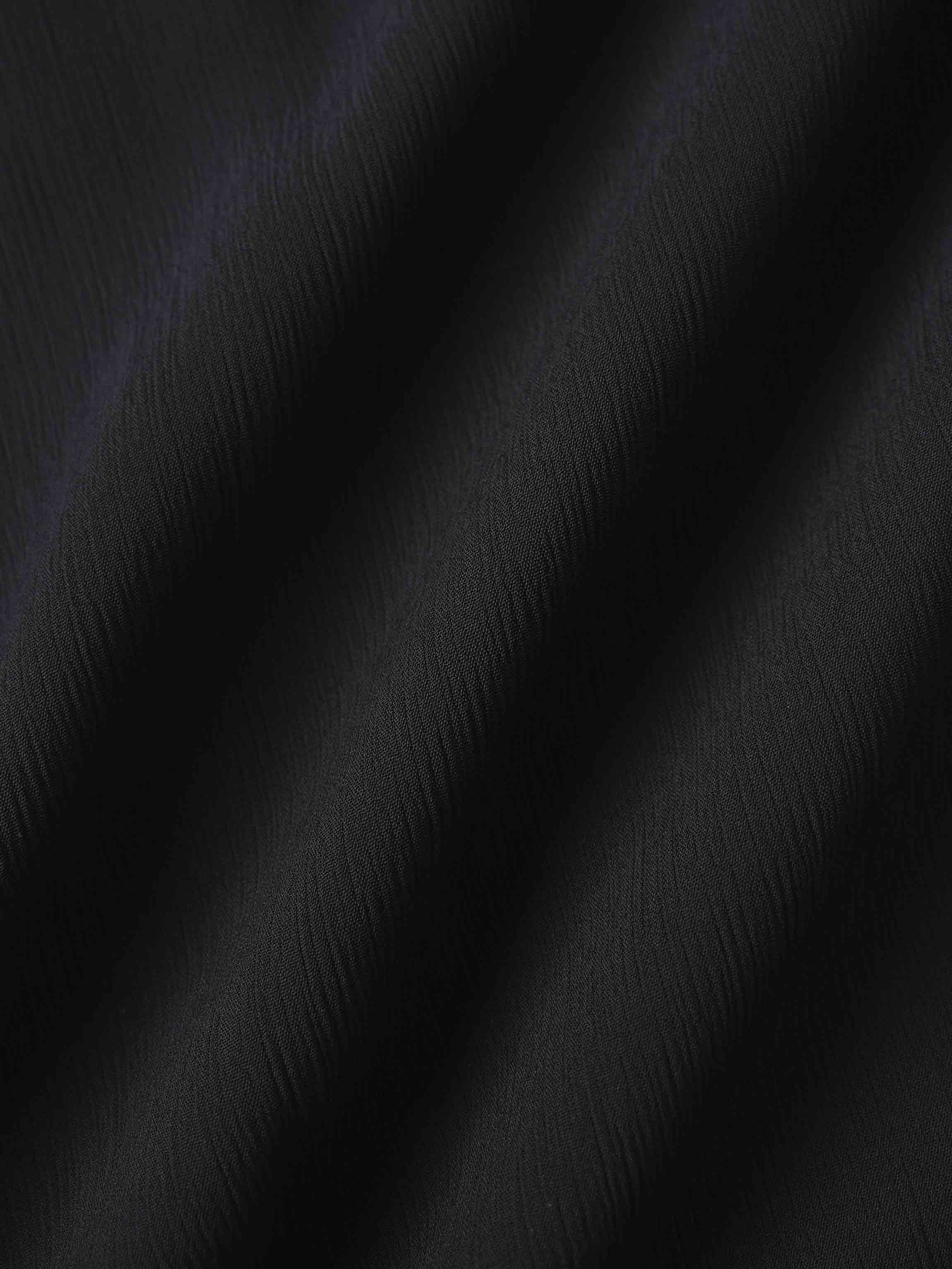 Tiered Dress-Black/Navy