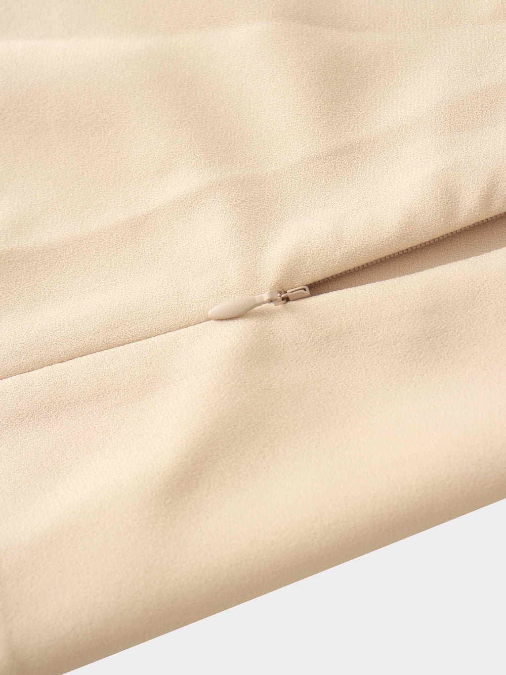 Side Button Yoke Skirt-Bone