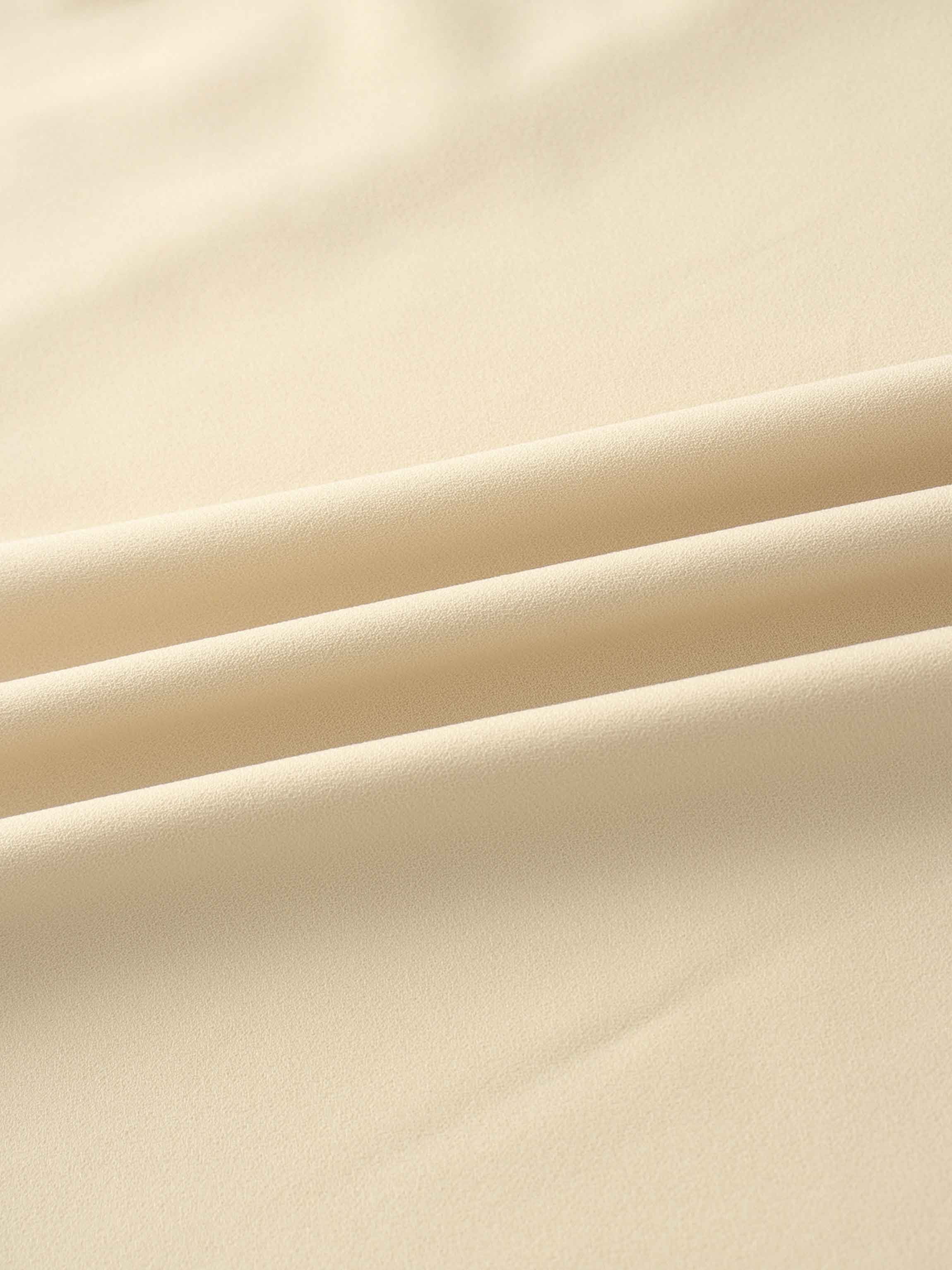 Side Button Yoke Skirt-Bone