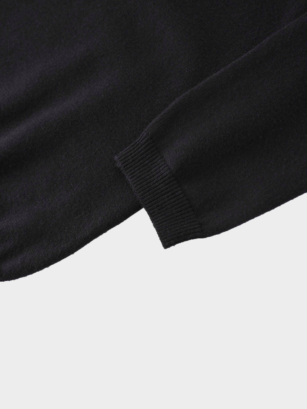 Embellished Crew Sweater-Black