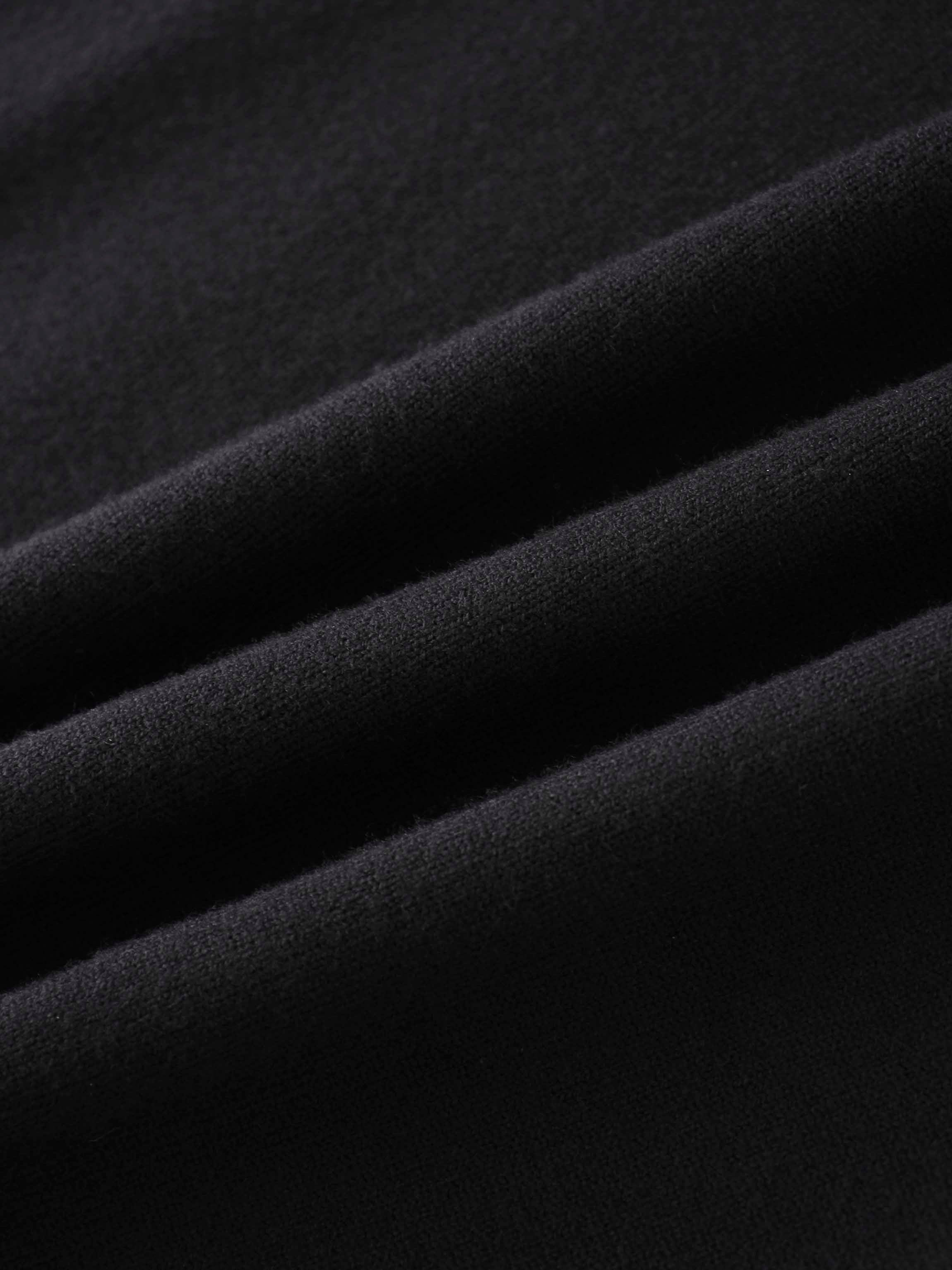 Embellished Crew Sweater-Black