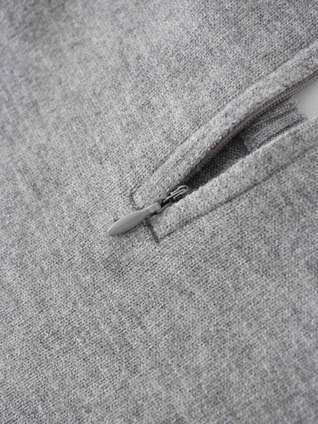 Embellished Crew Sweater-Grey