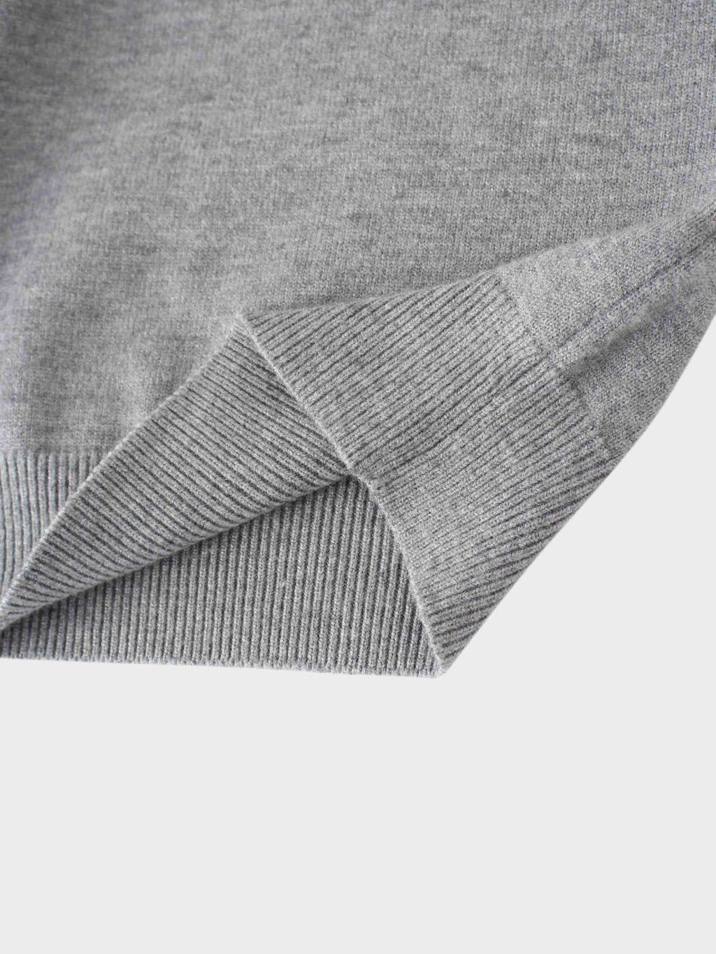 Embellished Crew Sweater-Grey