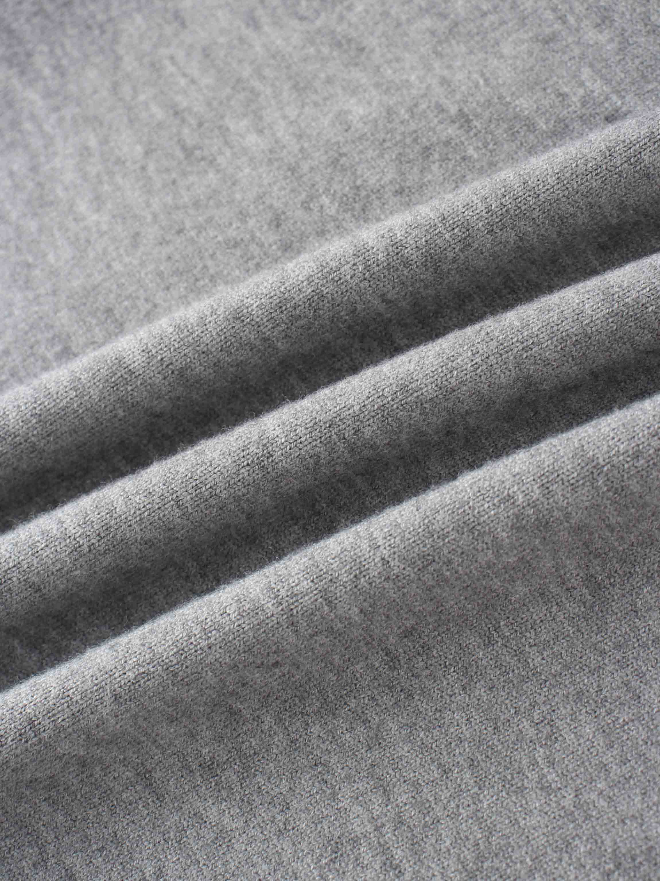 Embellished Crew Sweater-Grey