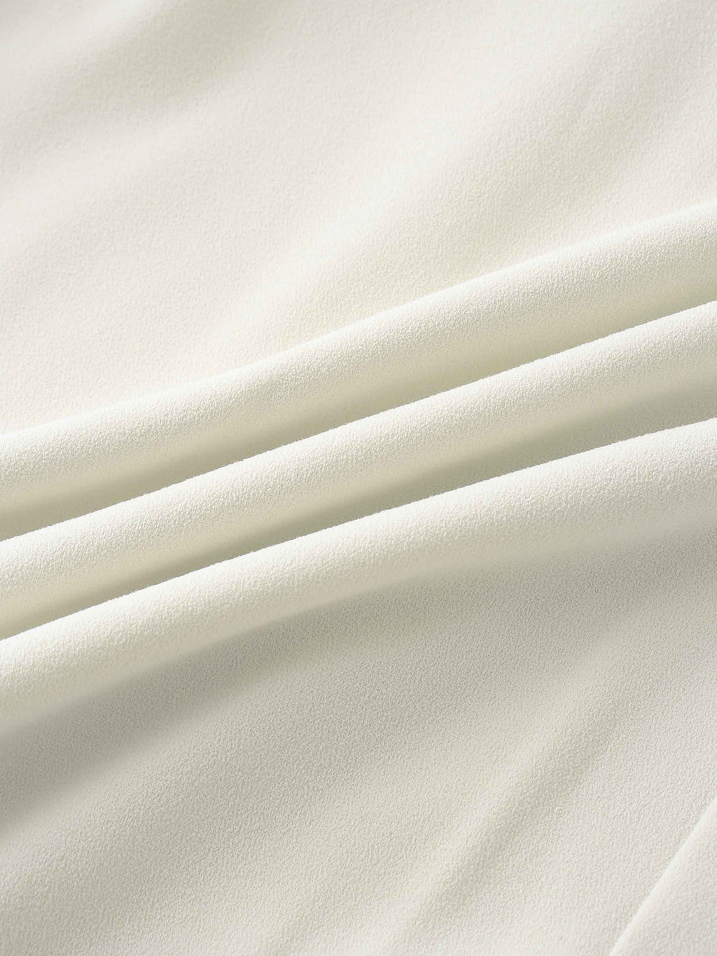 Stitched Down Pleated Jumper-Cream