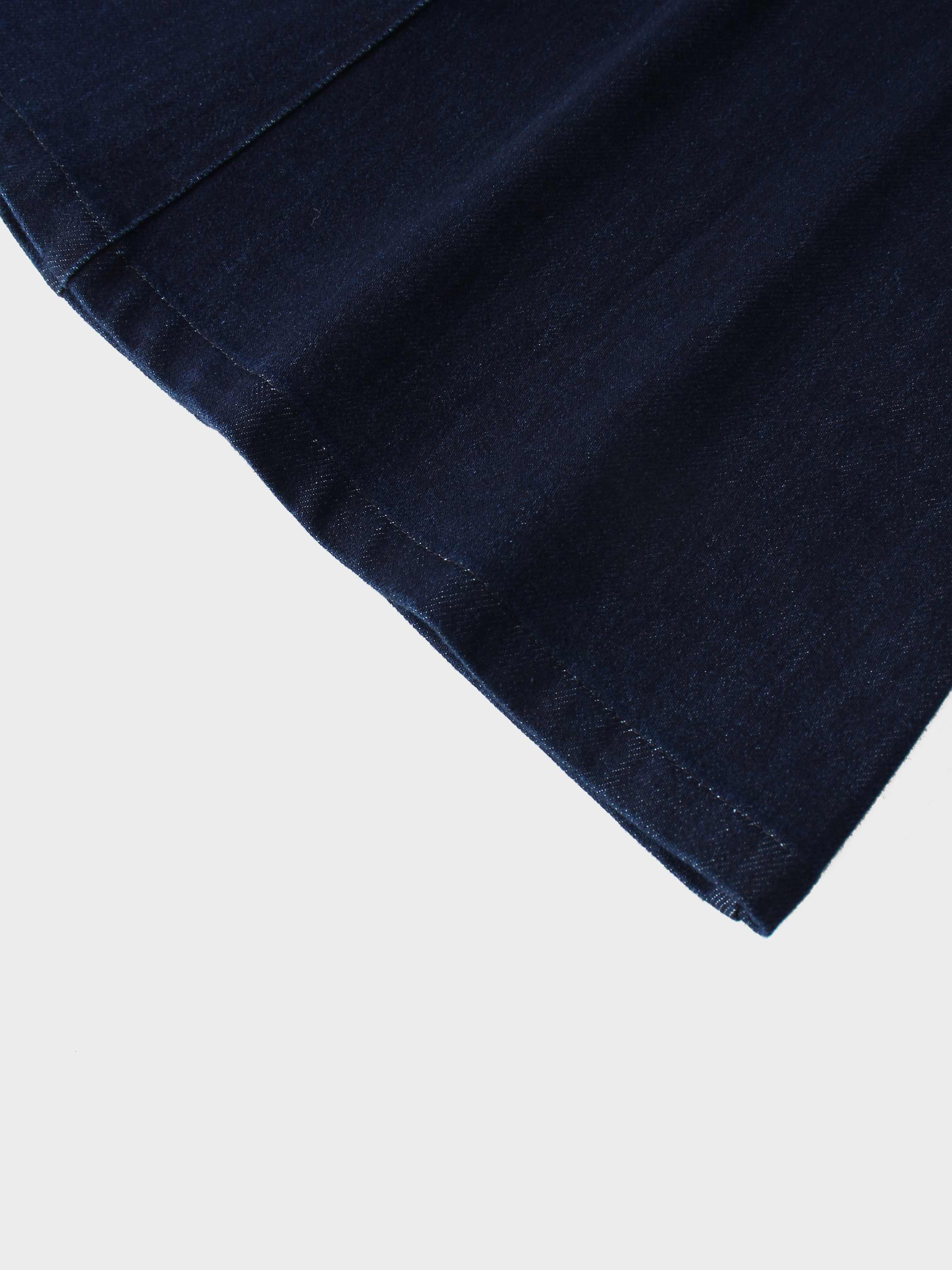Drop Waist Denim Skirt-Blue