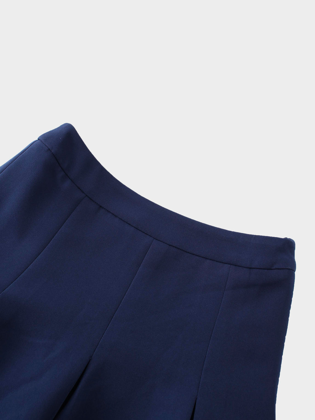 The Celina Pleat Skirt-Navy