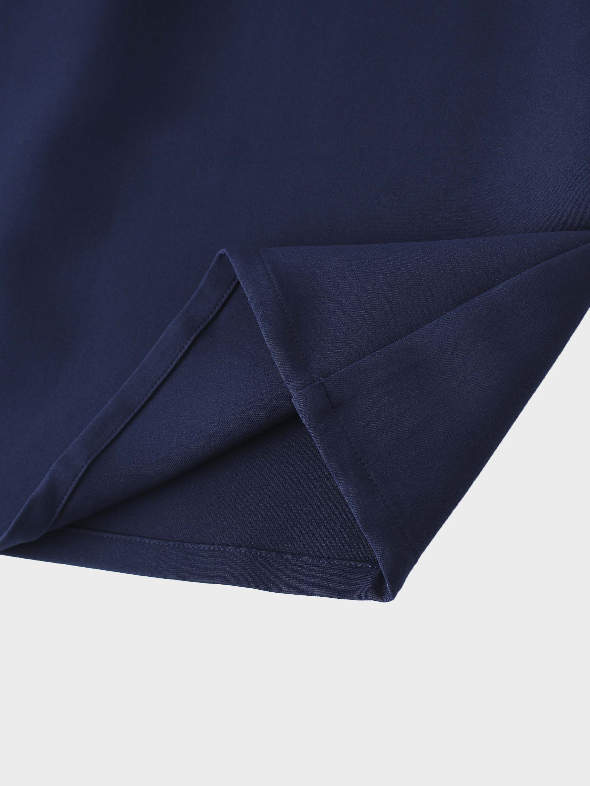 The Celina Pleat Skirt-Navy