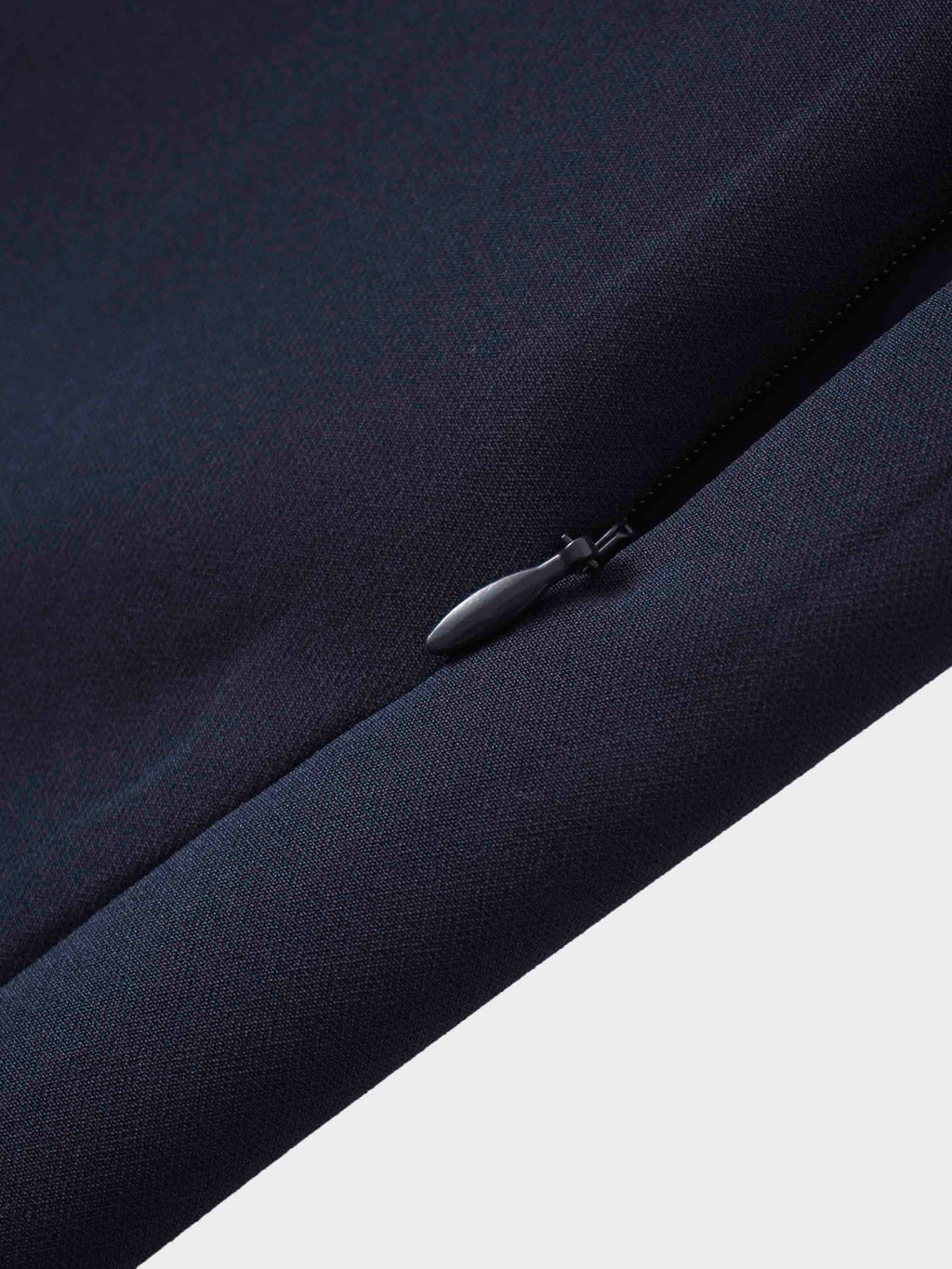 Side Ruffle Skirt-Navy