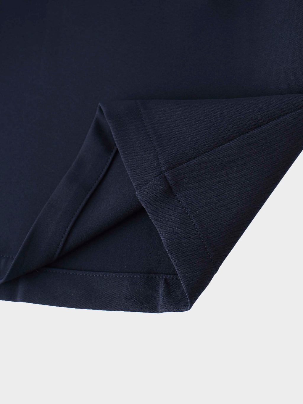 Side Ruffle Skirt-Navy