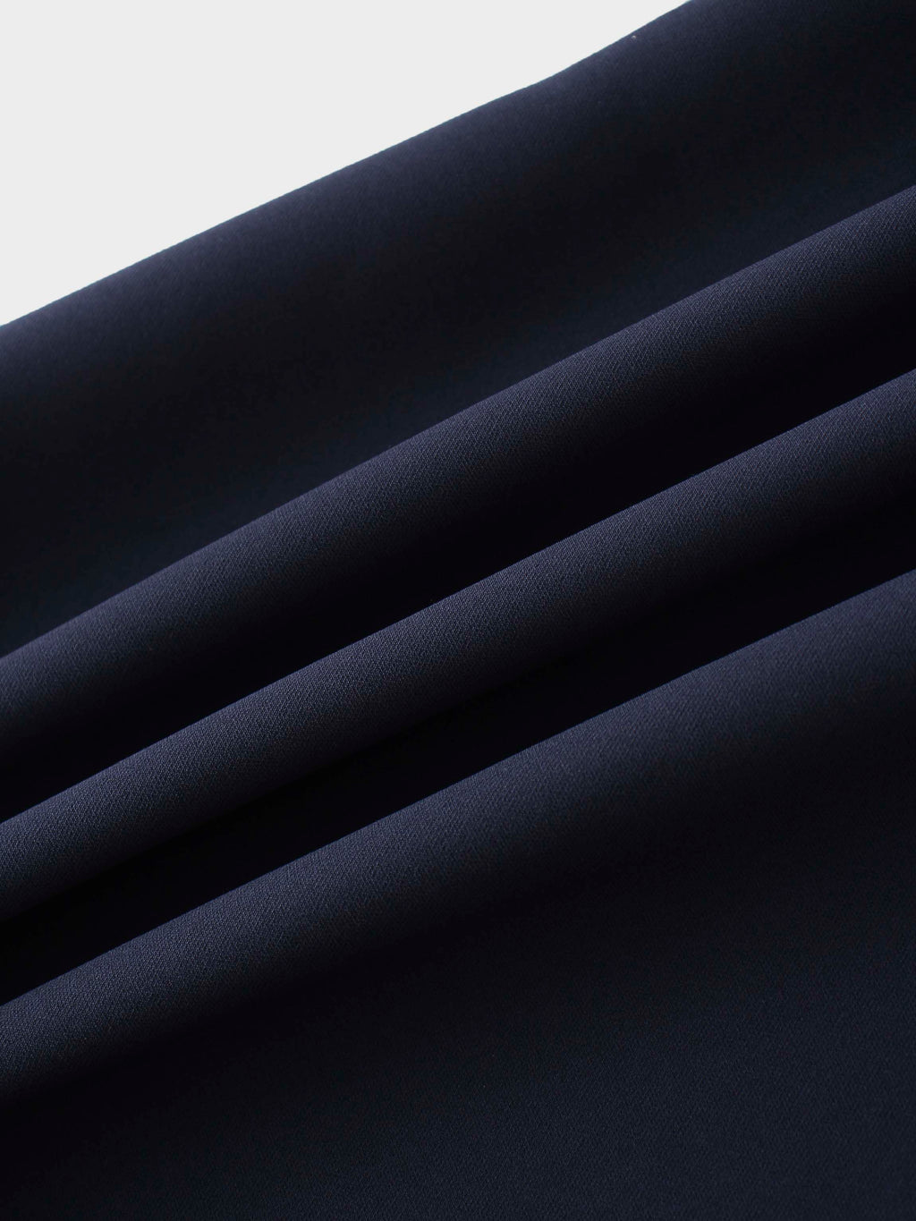 Side Ruffle Skirt-Navy