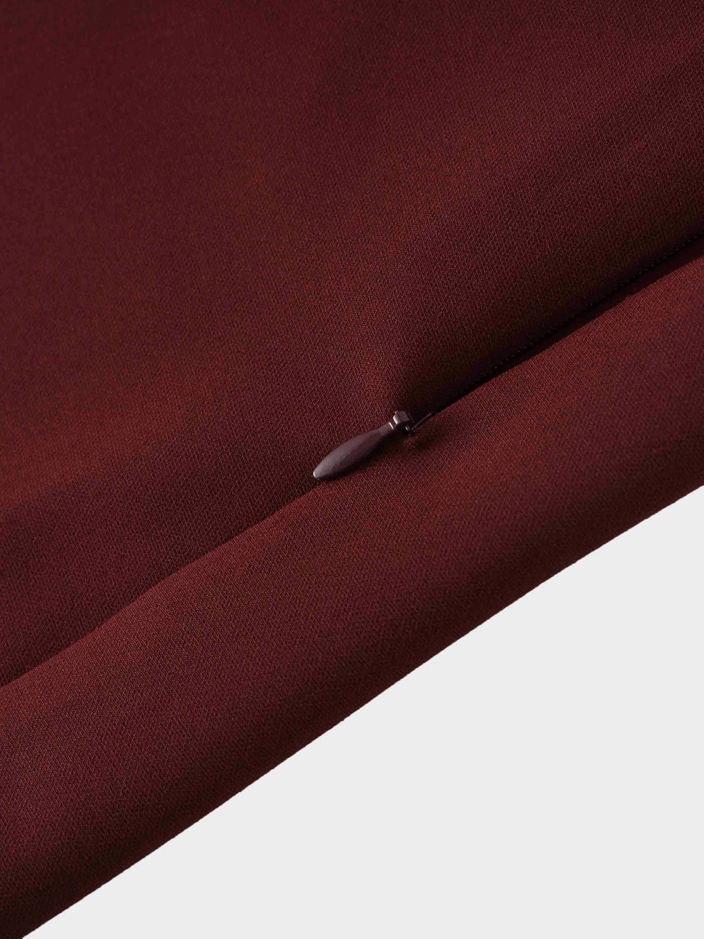 Side Ruffle Skirt-Burgundy