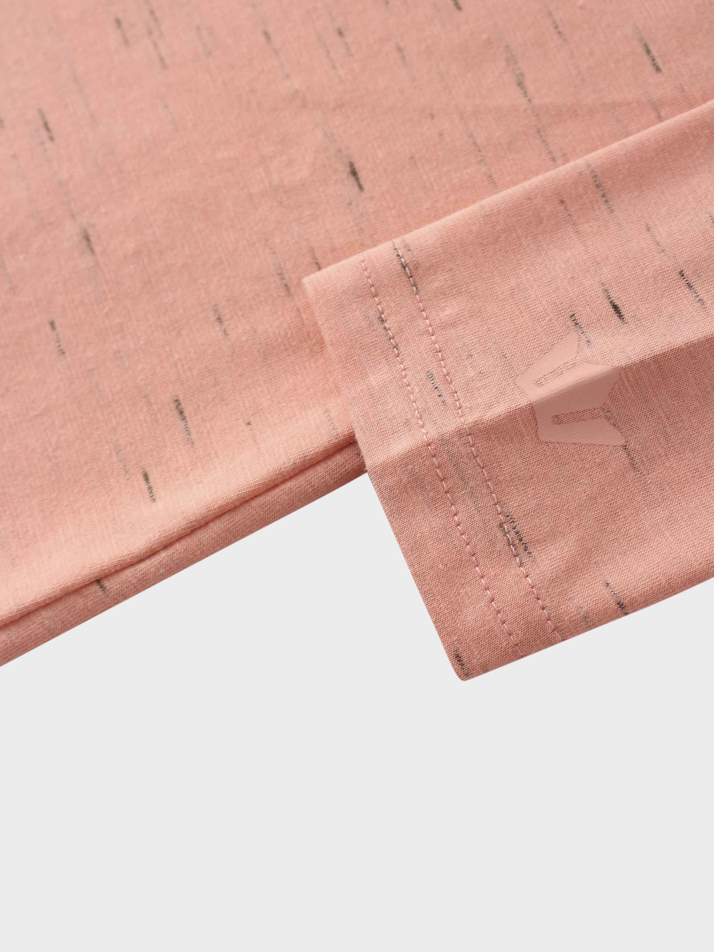 Spaced Dyed Tee-Coral