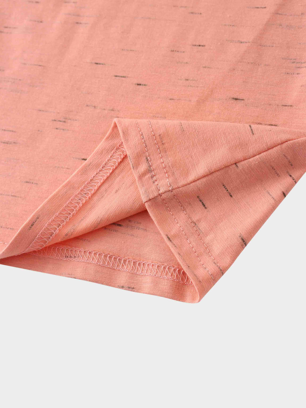 Spaced Dyed Tee-Coral