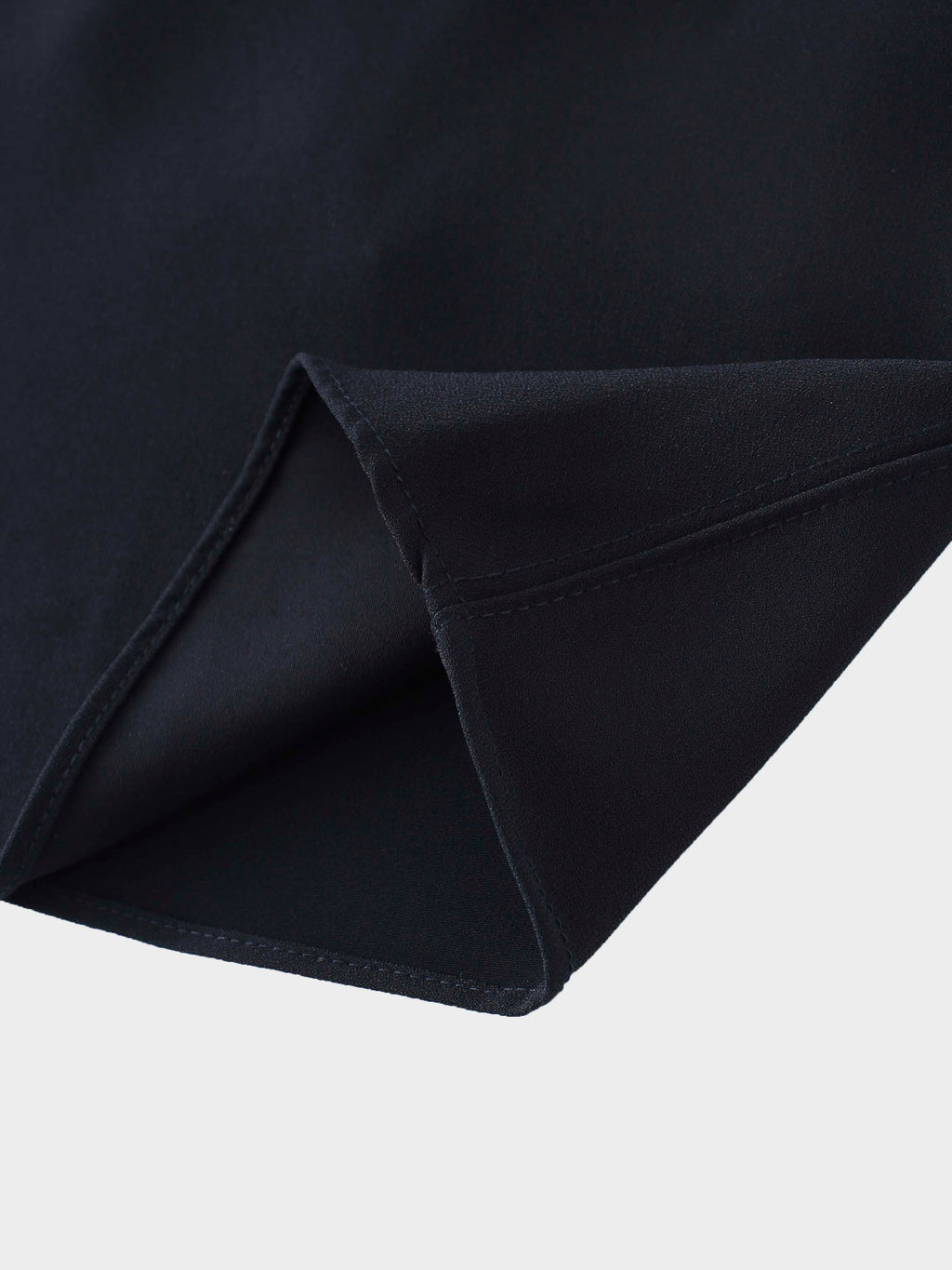 Crepe Slip Dress-Navy