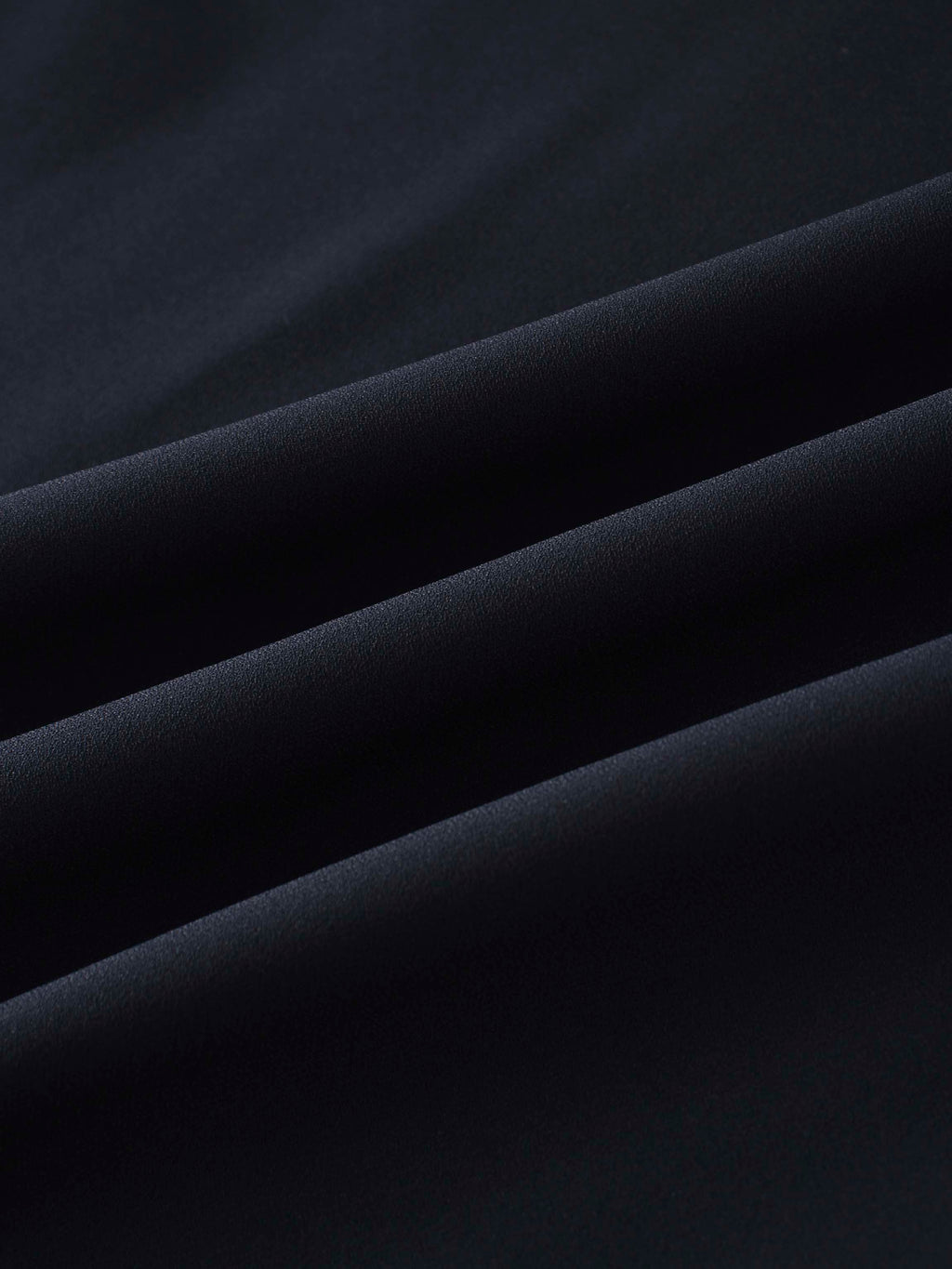 Crepe Slip Dress-Navy