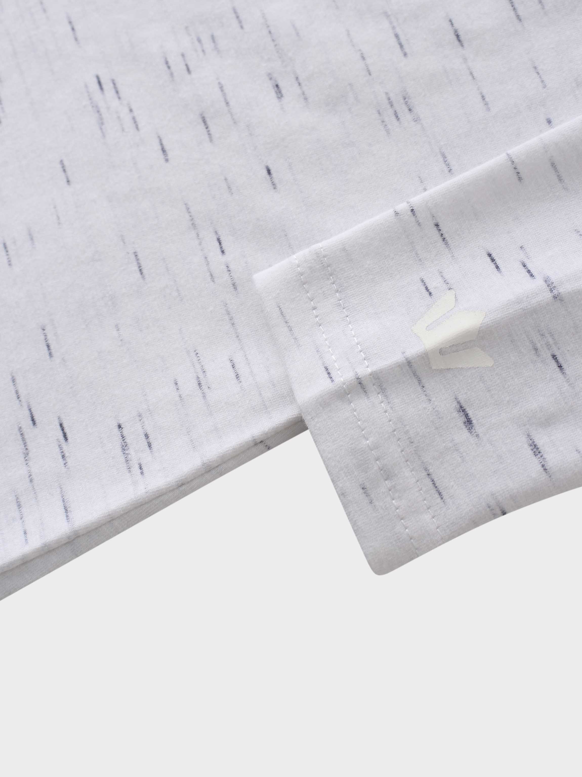 Spaced Dyed Tee-White