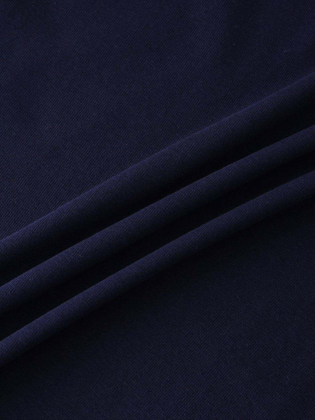 BASIC HIGH V TEE LS-NAVY