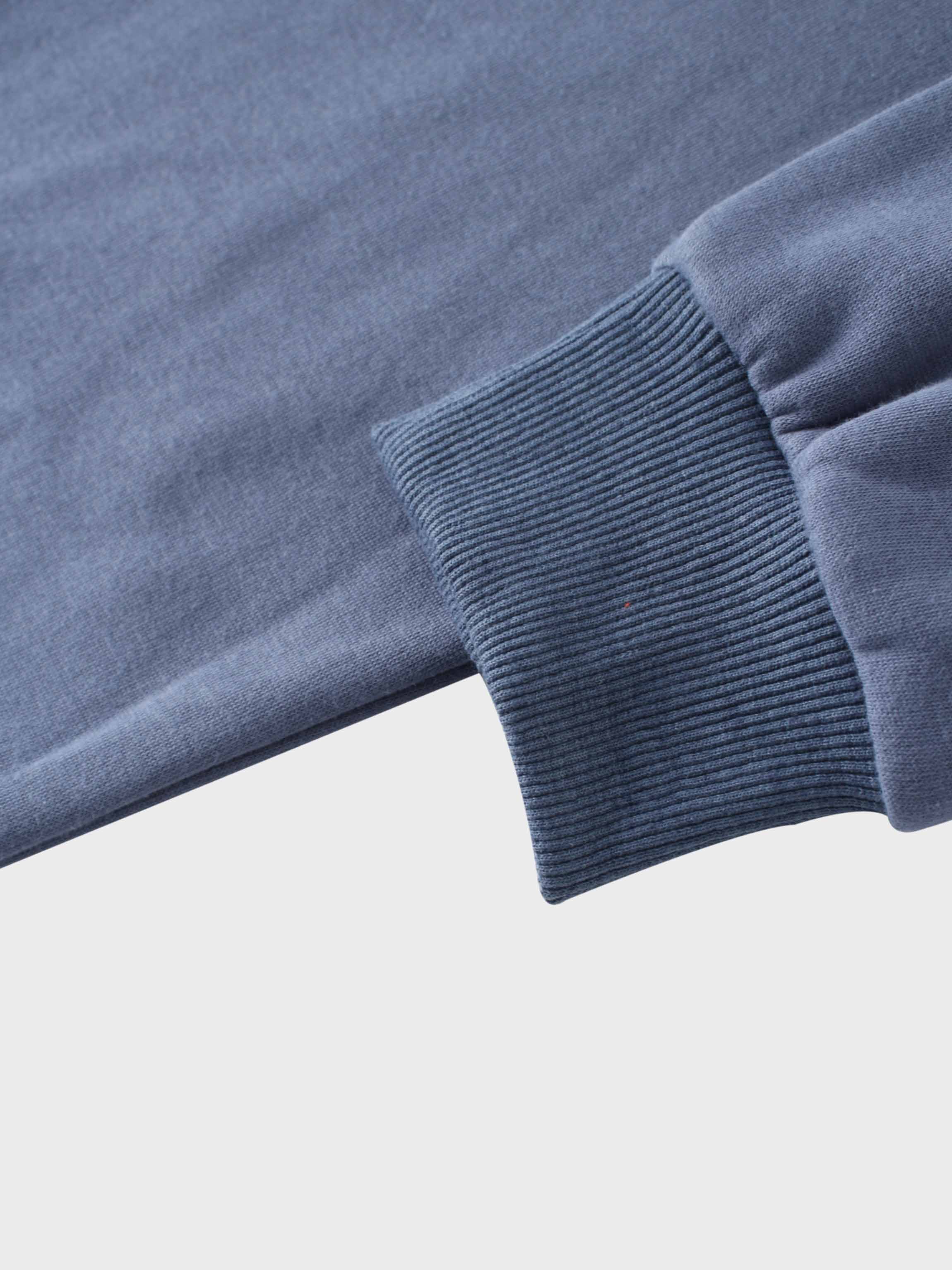 Logo Sweatshirt-Denim Blue