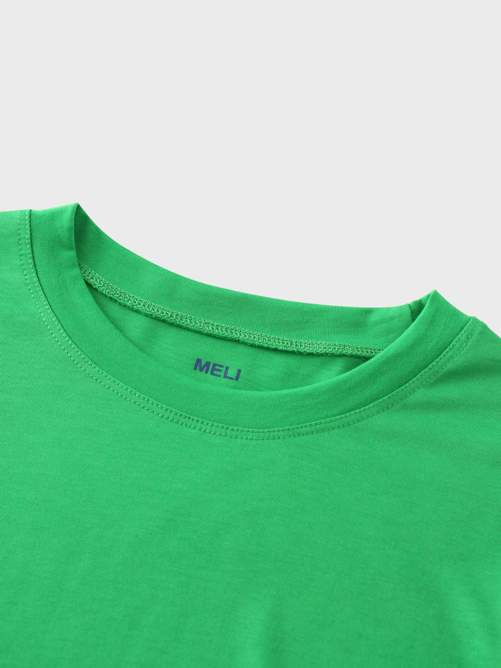 Bubble Sleeve T-Shirt-Kelly Green