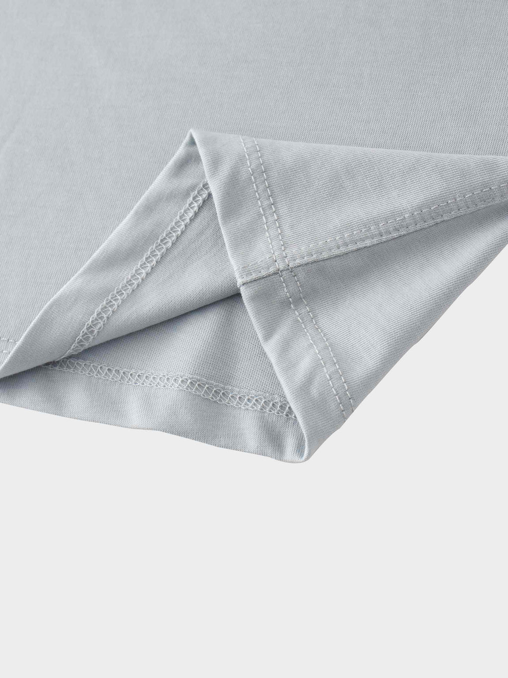 Bubble Sleeve T-Shirt-Light Blue