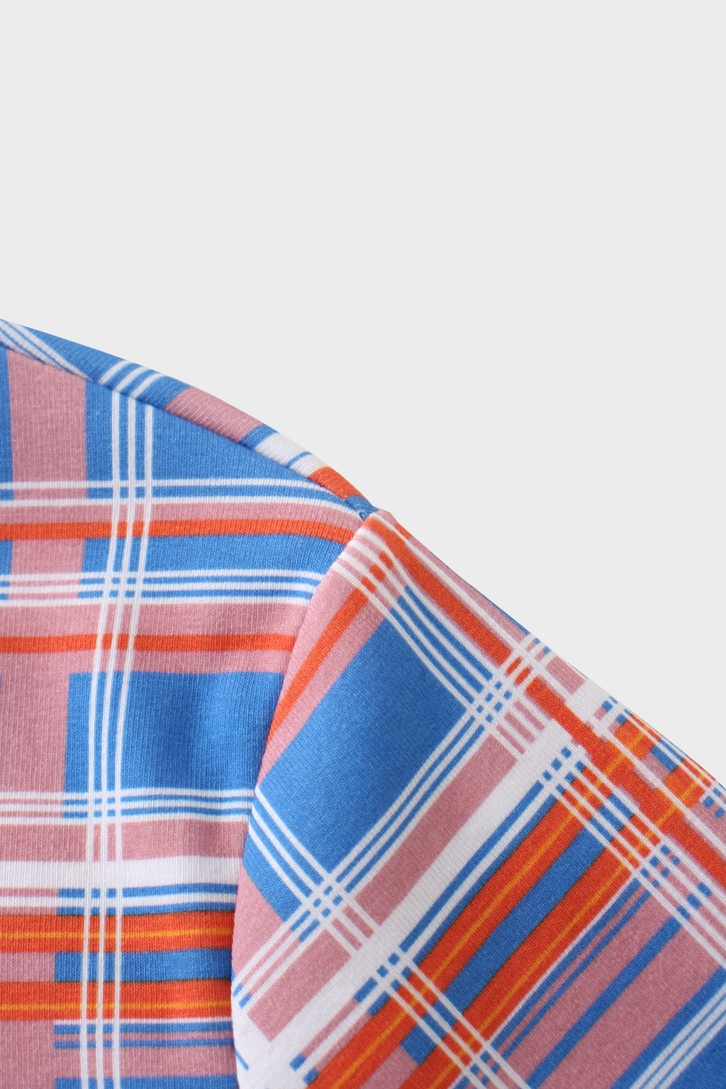 Basic Printed T-shirt-Plaid