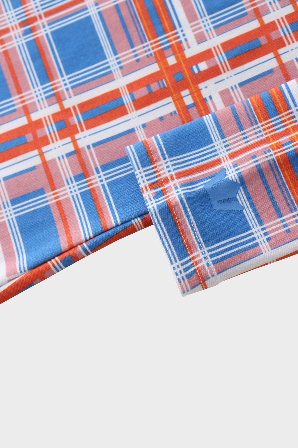 Basic Printed T-shirt-Plaid