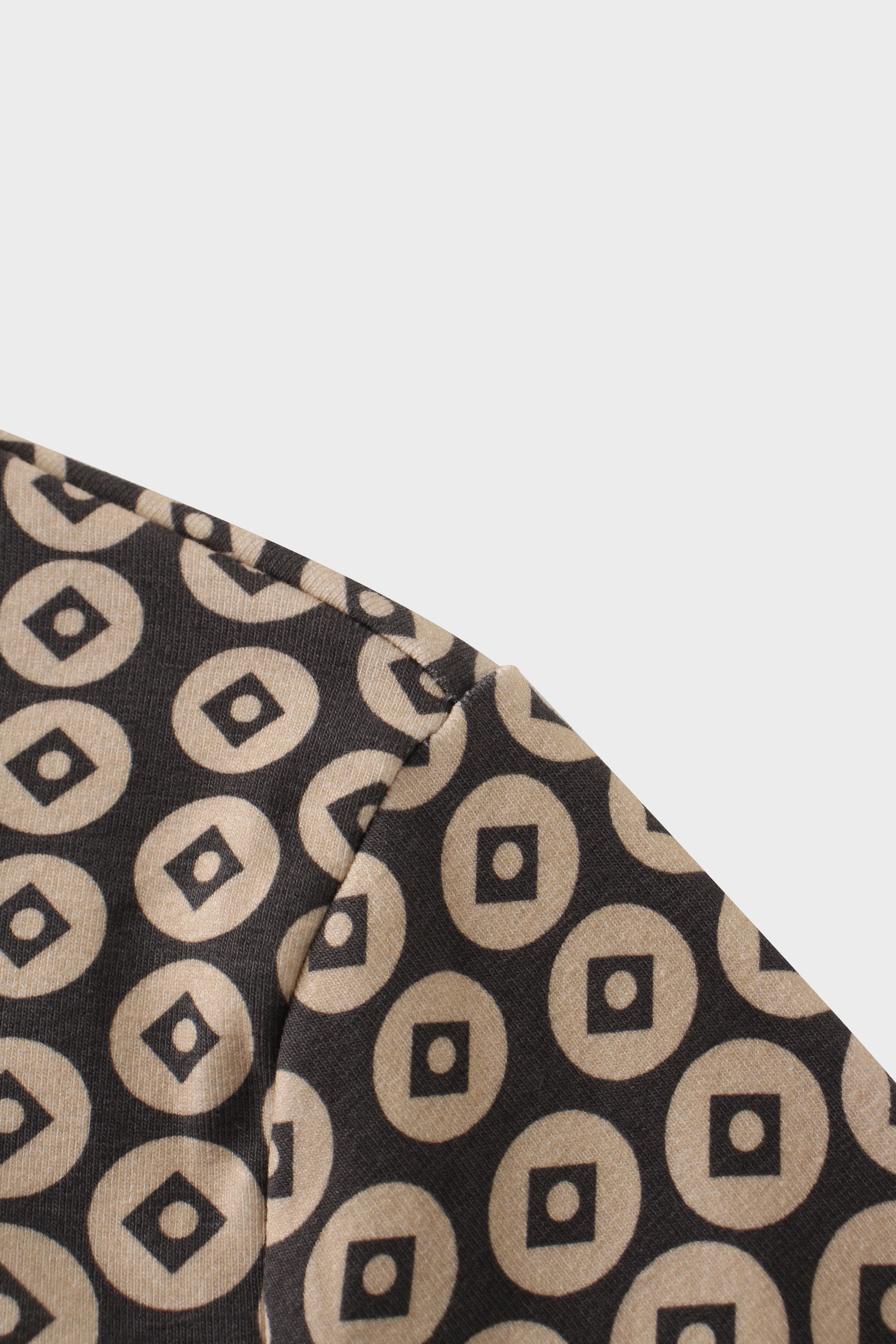 Basic Printed T-shirt-Geo Ombre