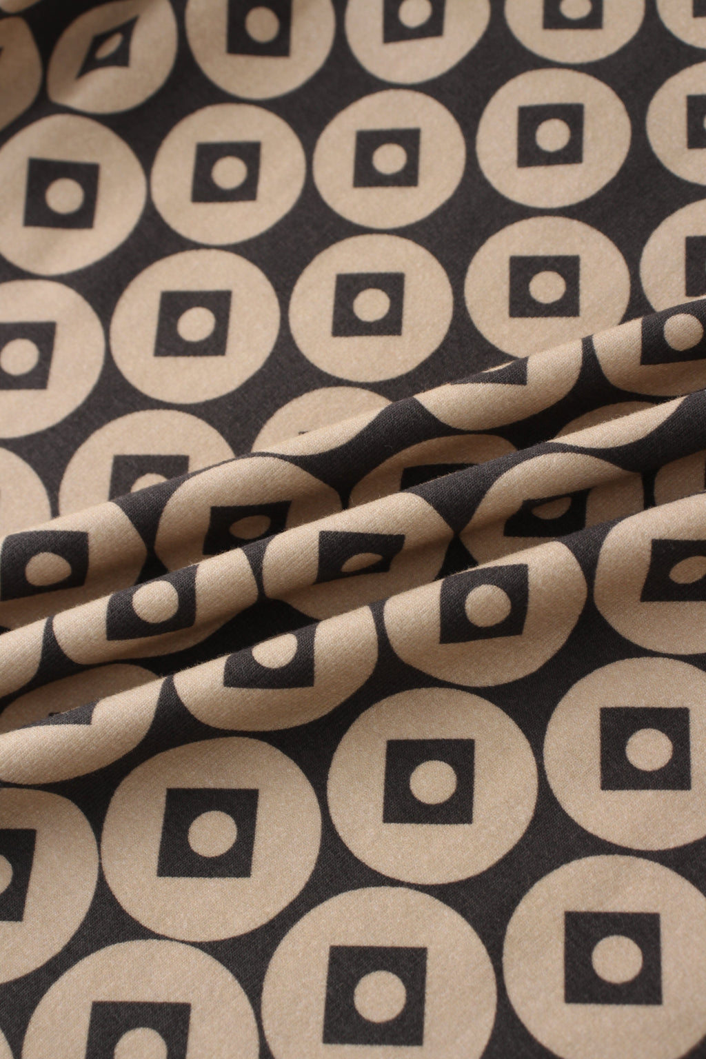 Basic Printed T-shirt-Geo Ombre