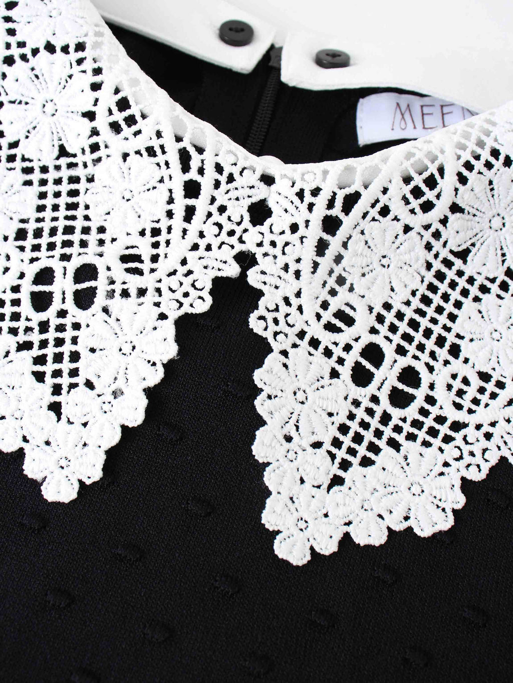 Crew Neck Pebbled Sweater-Black