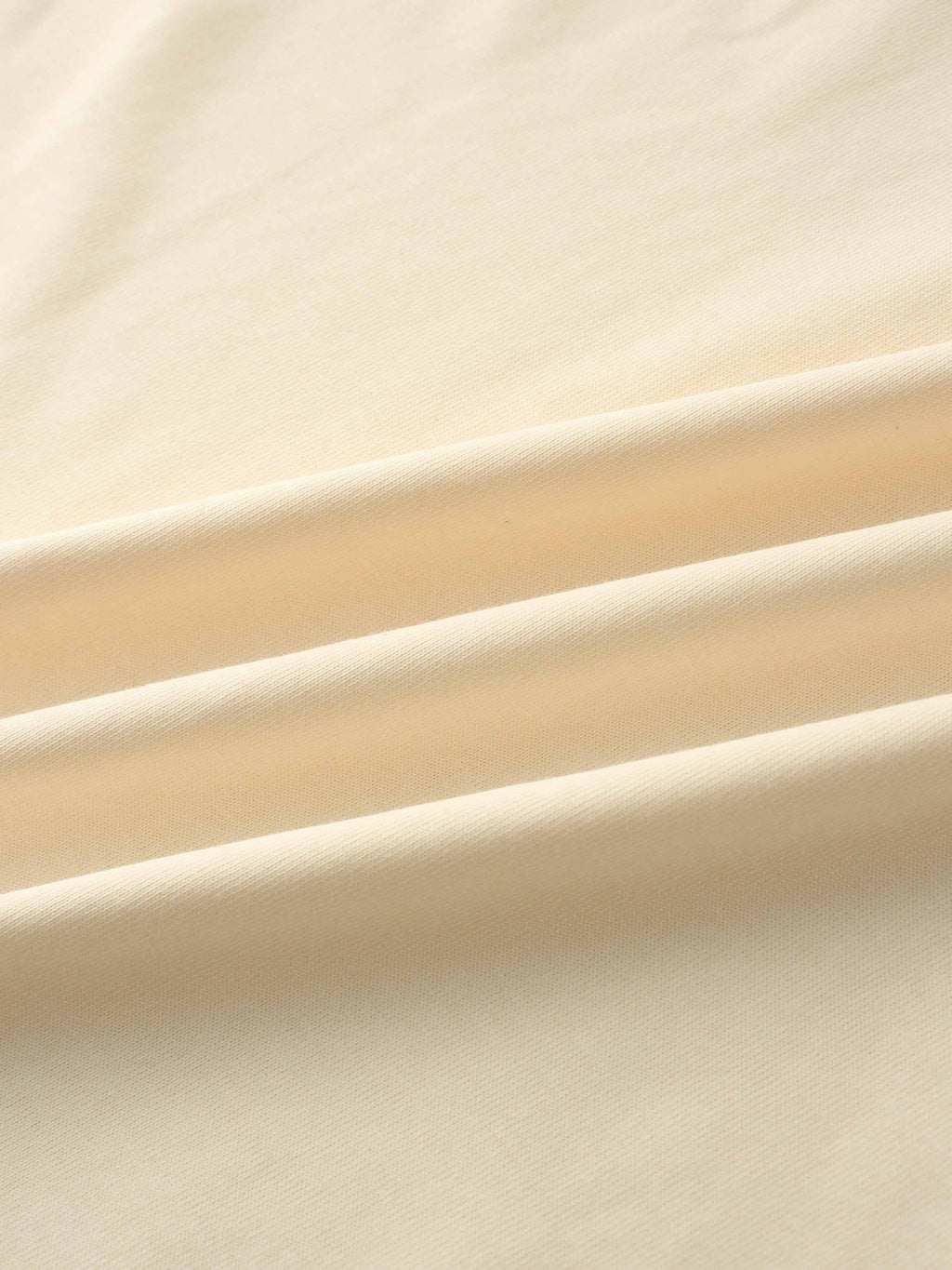 Oversized Boxy 3Q Sleeve Tee-Cream